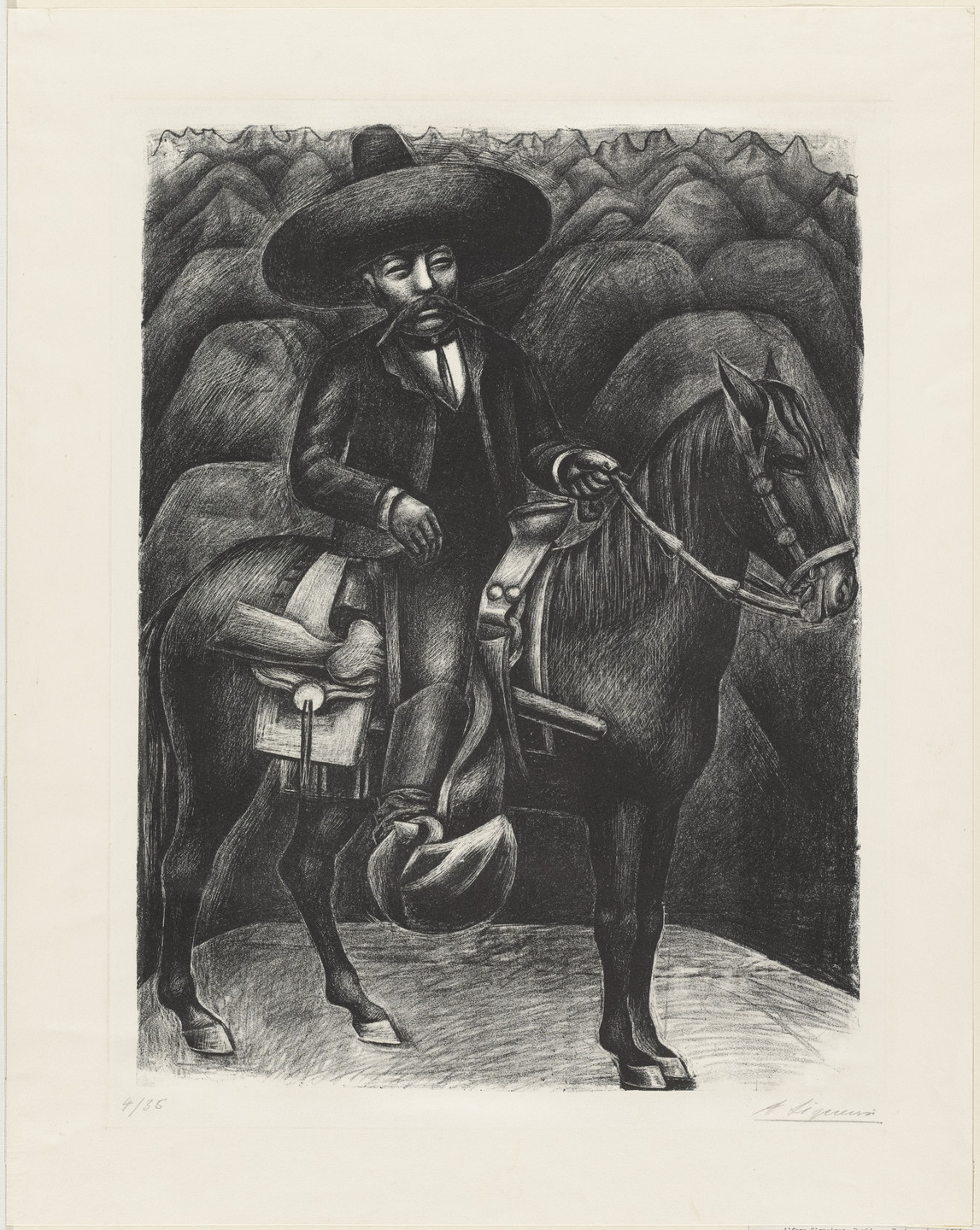 David Alfaro Siqueiros. Zapata. 1931