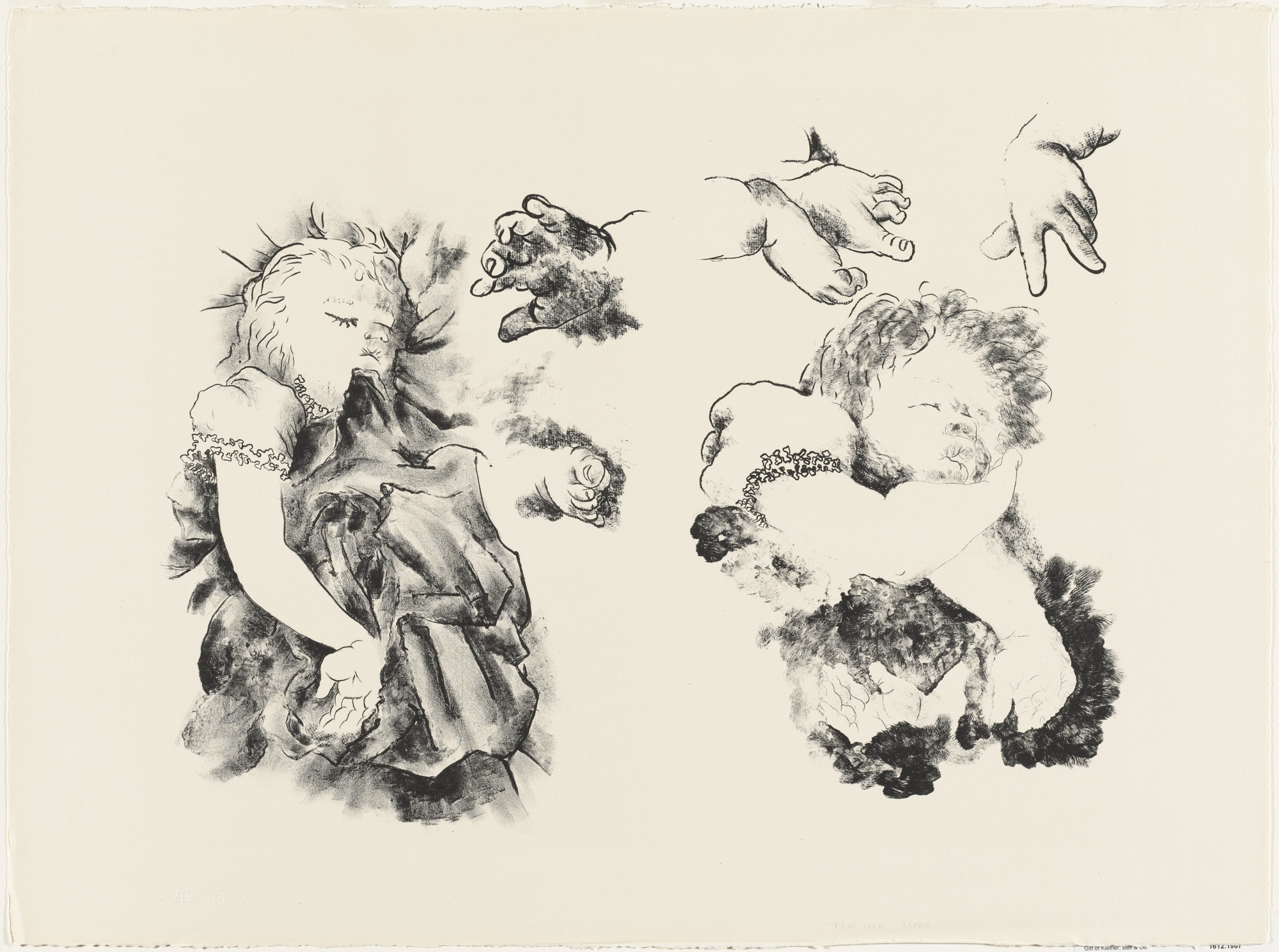 Ruth Asawa. Babies (TAM.1484)