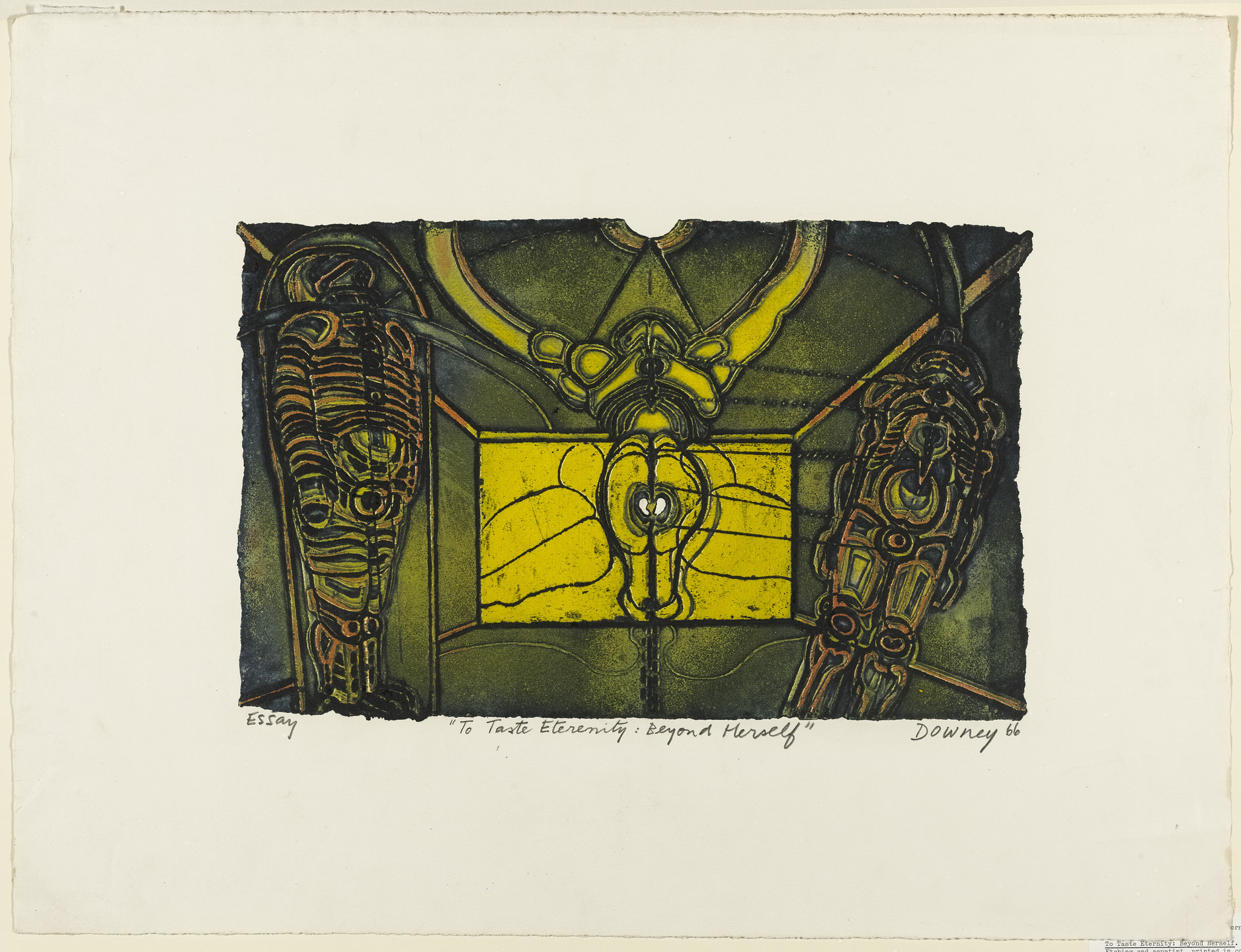 Juan Downey. To Taste Eternity: Beyond Herself. 1966