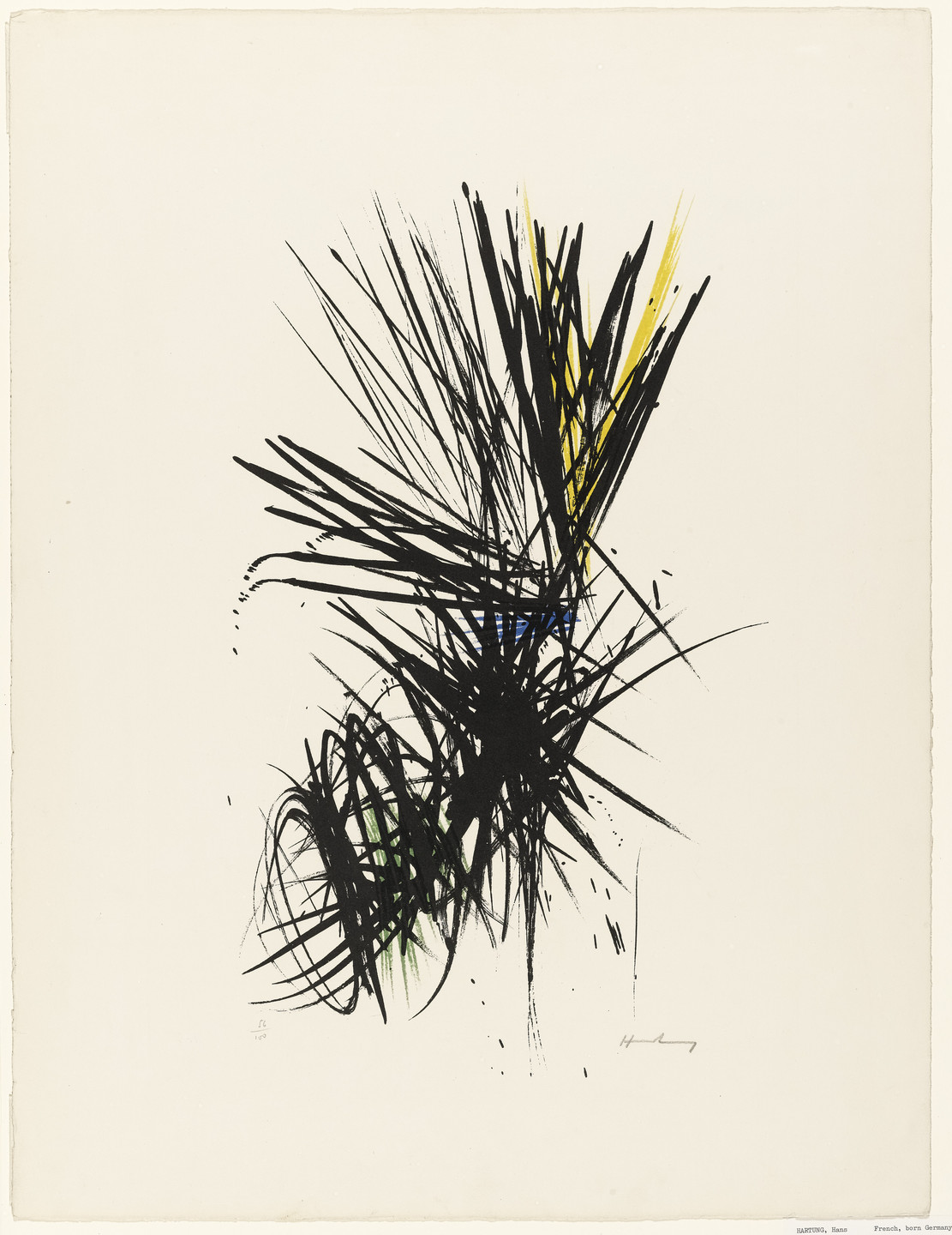 Hans Hartung. L 12. 1957