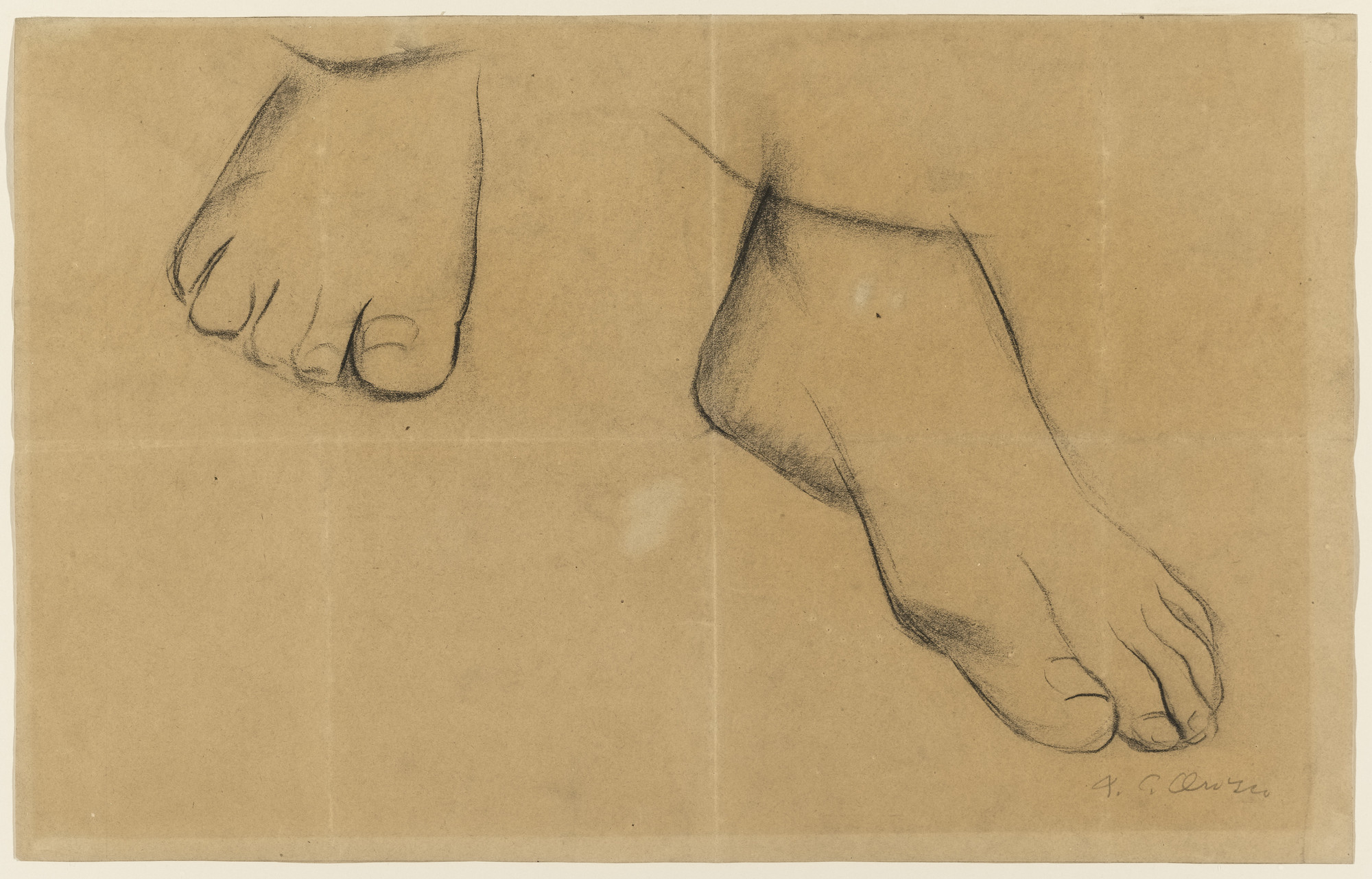 José Clemente Orozco. Feet (no. 2). (1923)