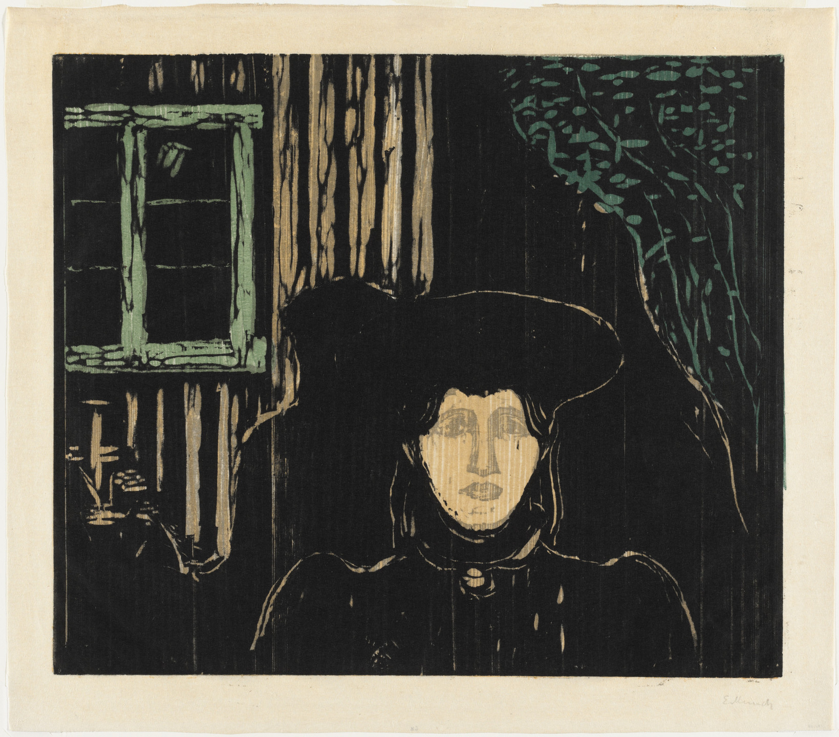 Edvard Munch. Moonlight I (Måneskinn I). 1896