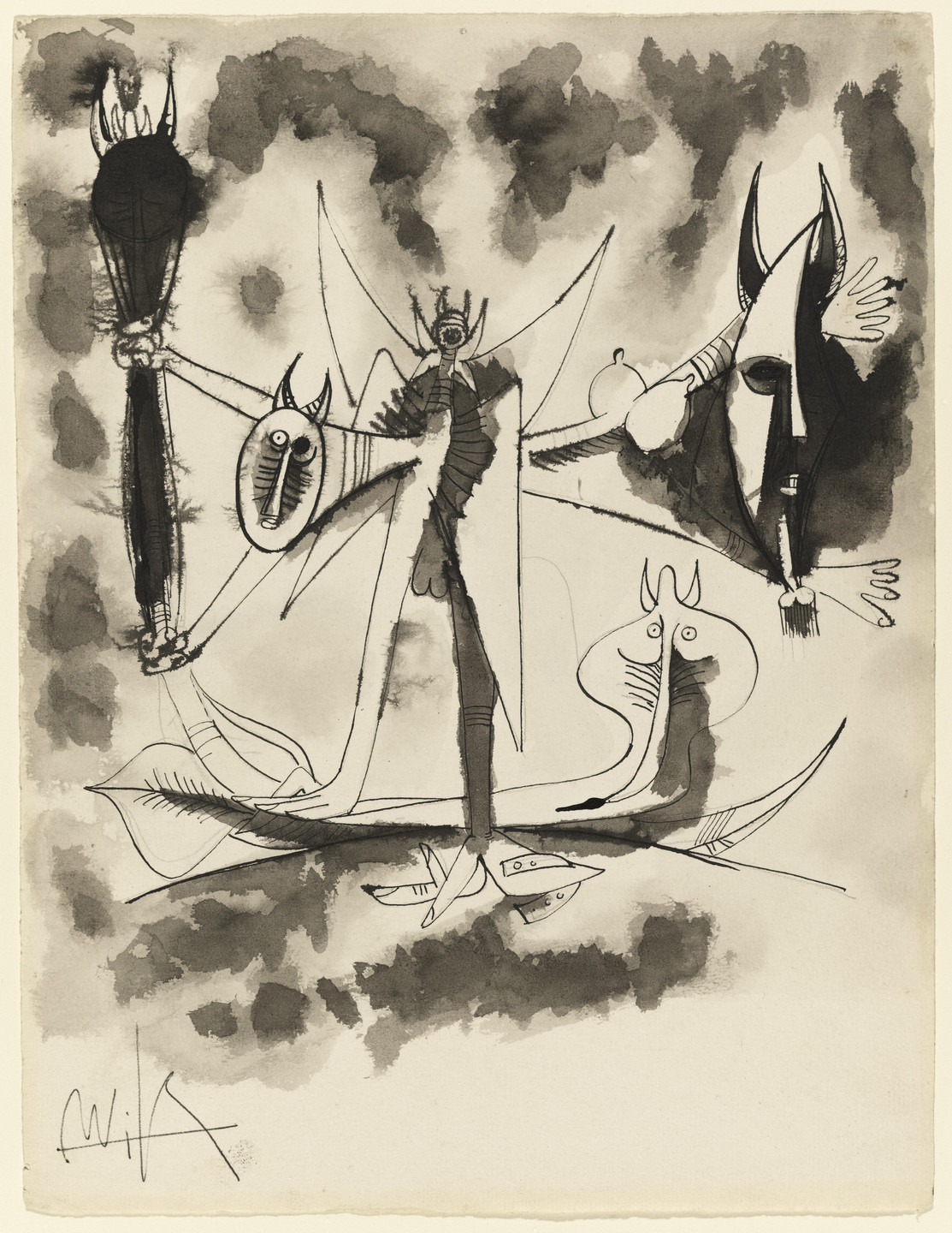Wifredo Lam. Untitled. 1946