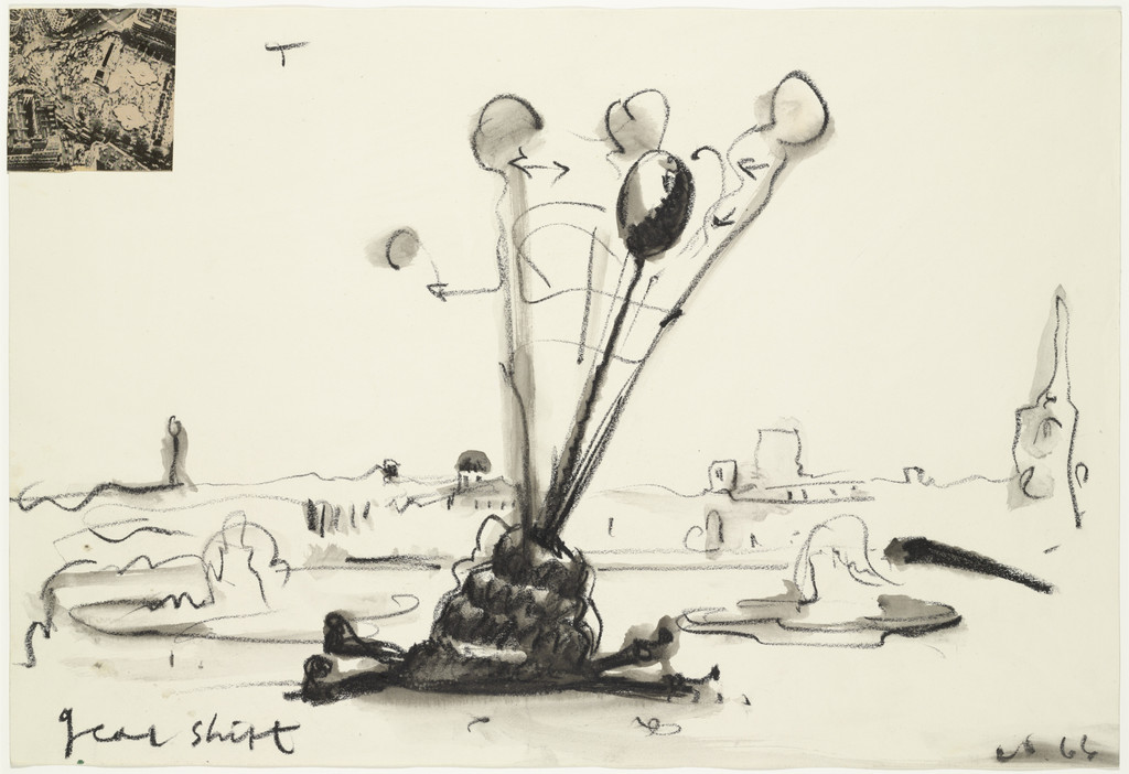 Proposed Colossal Monument to Replace Nelson Column in Trafalgar Square--Gearshift in Motion