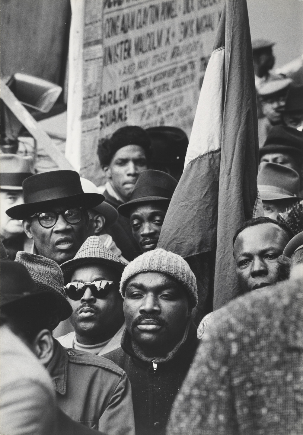 Gordon Parks. Muslim Rally. 1963