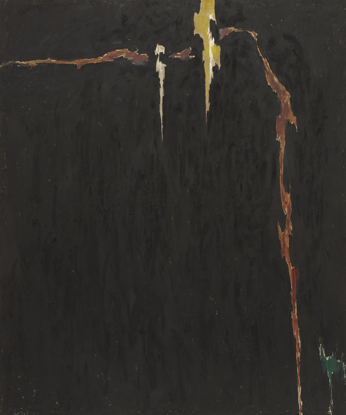 Clyfford Still. 1944-N No. 2. 1944