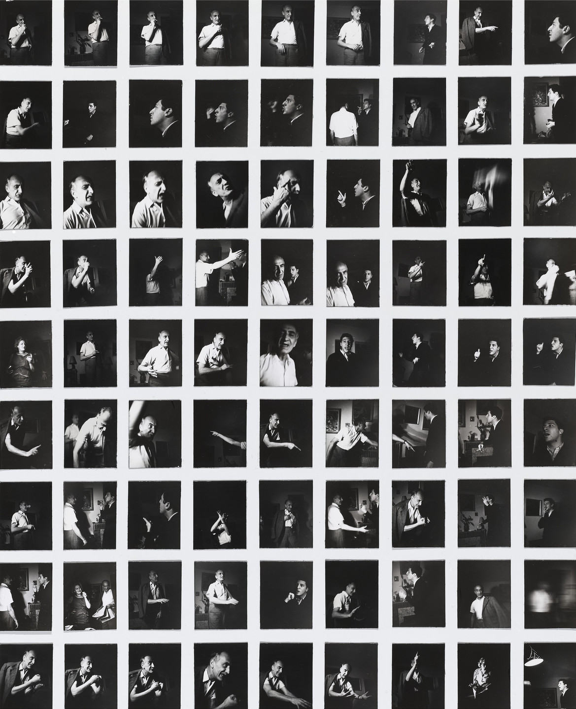Sylvia Plachy. The Confrontation. 1965