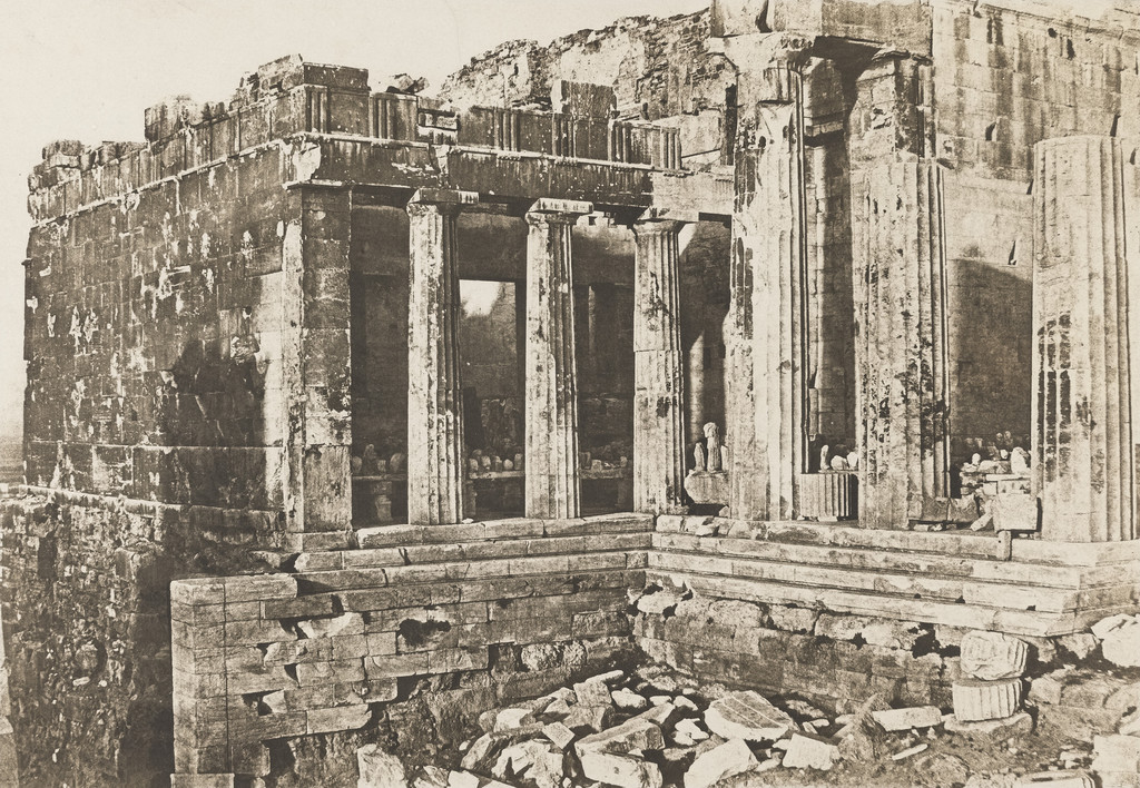 L'acropole d'athènes, les Propylées, Aile Gauche ou Pinacothèque