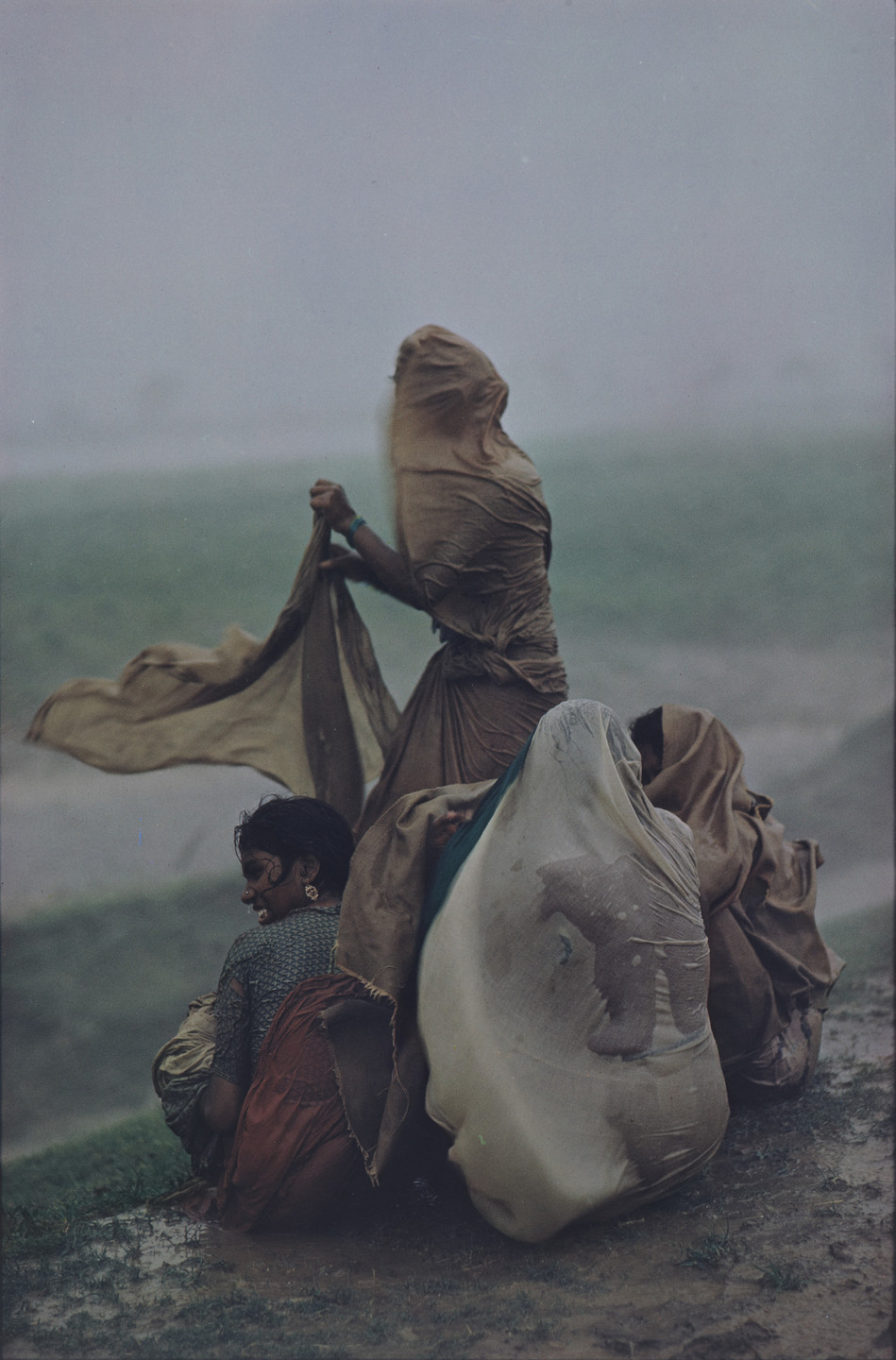 Raghubir Singh. Monsoon Women, Bihar, India. 1966