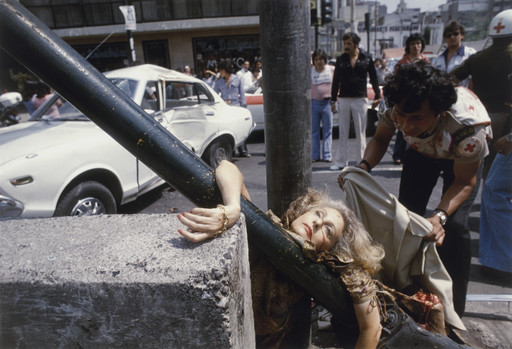 Adela Legarreta Rivas is Struck by a White Datsun on Avenida Chapultepec, Mexico City 
