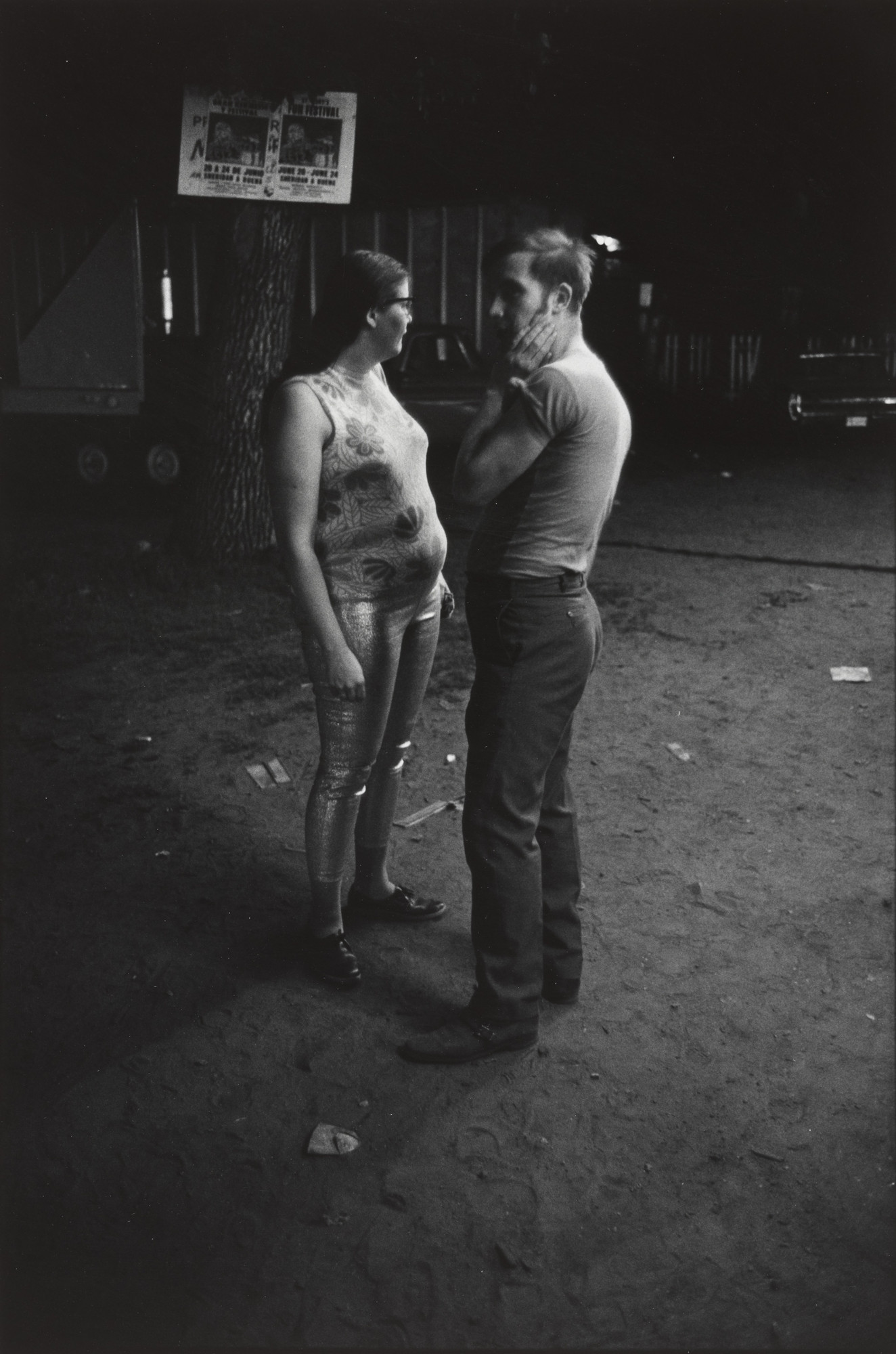 Wayne Sorce. Two People at Carnival