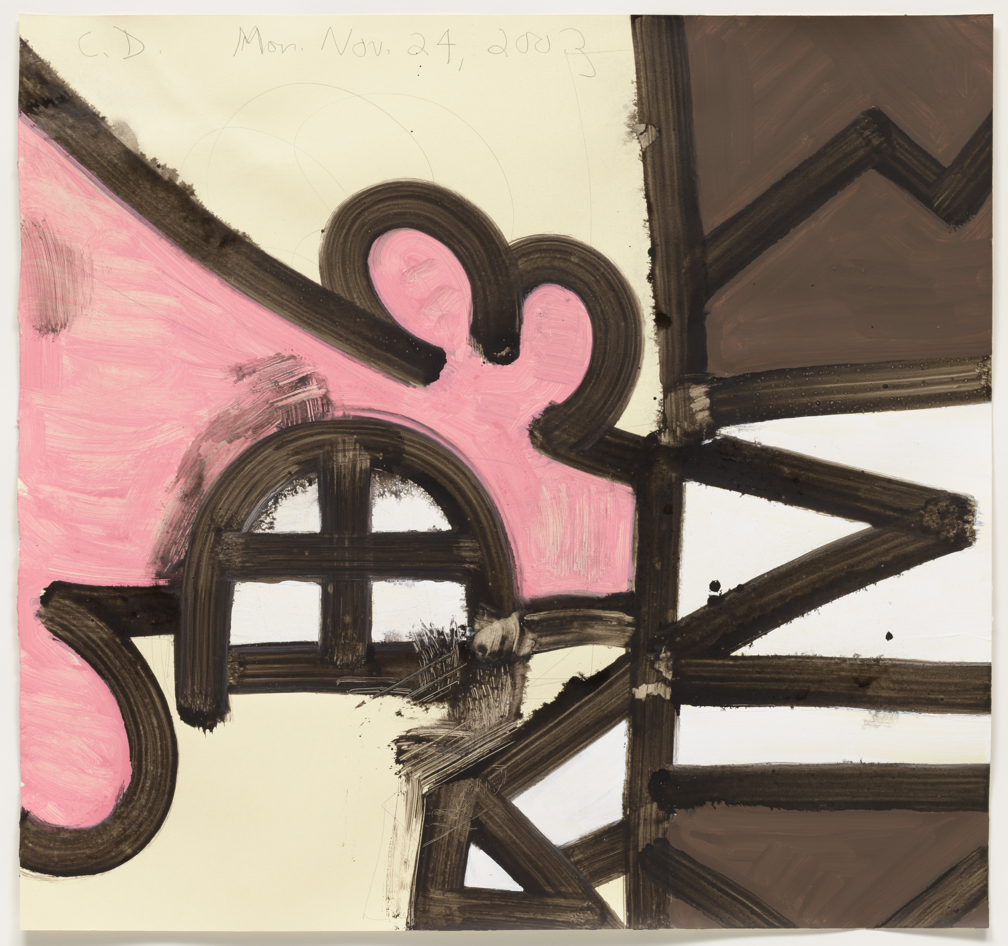 Carroll Dunham. Untitled