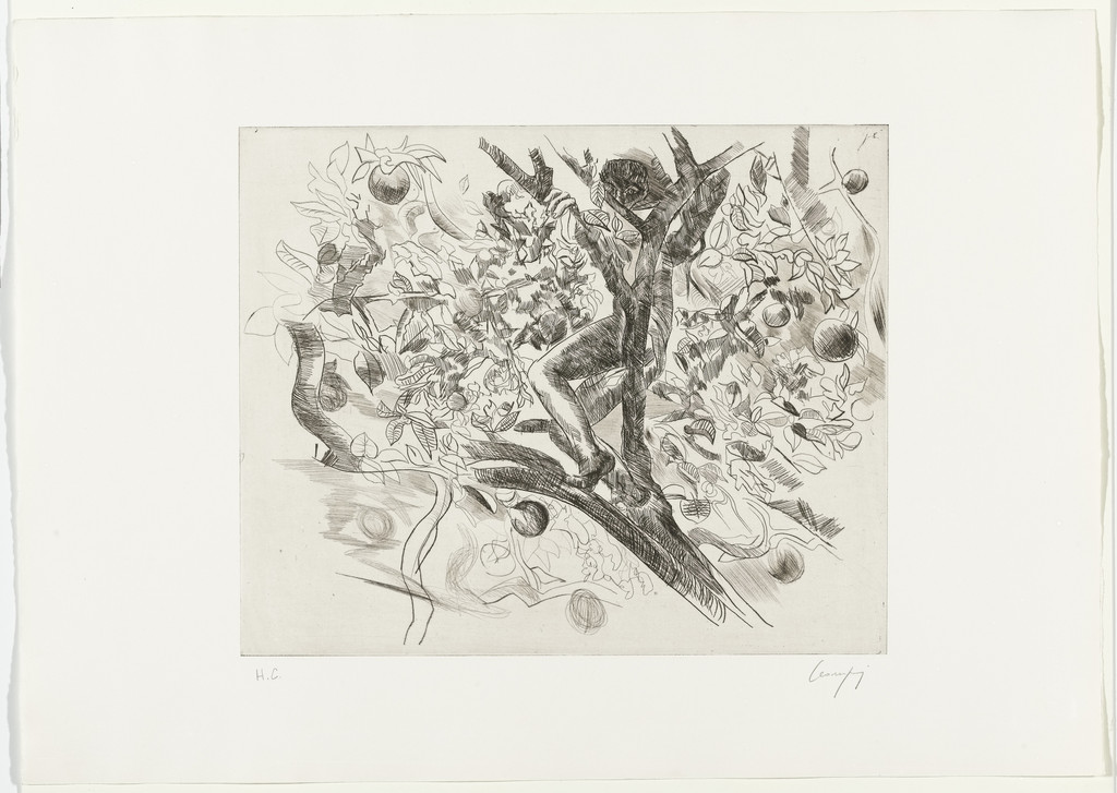 Boy on an Apple Tree