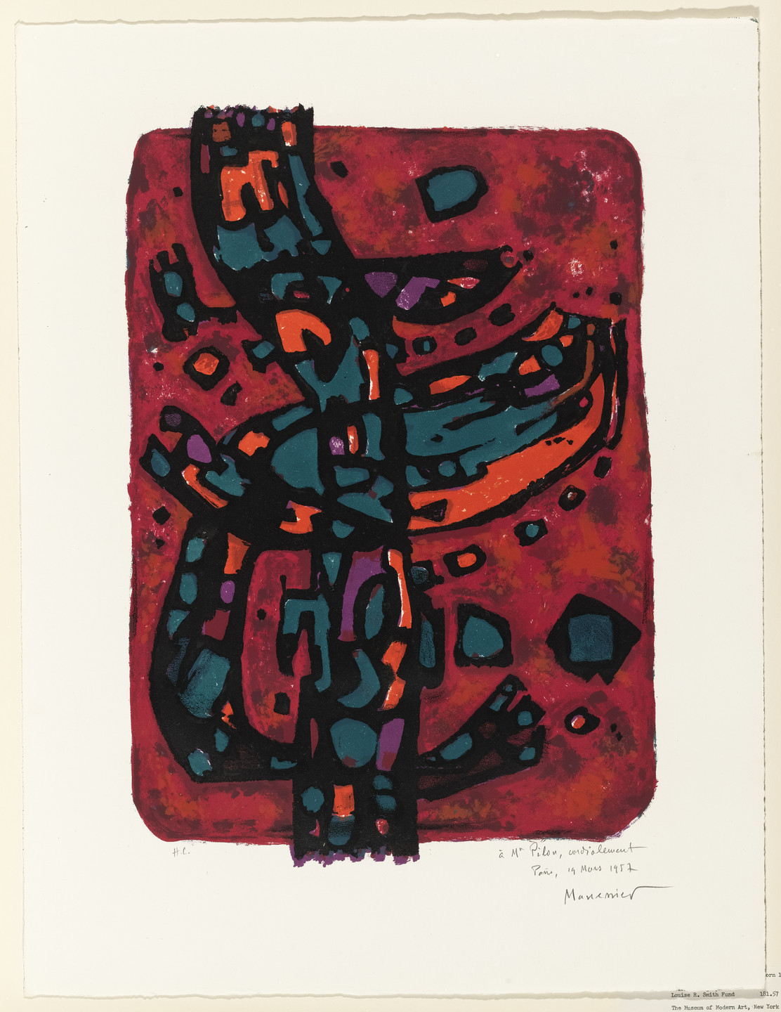 Alfred Manessier. Living Flame. (1954)