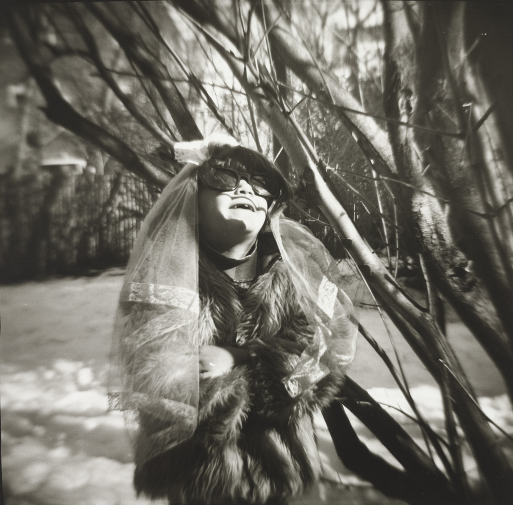 Eleanor's Unwanted Guest in Veil and Glasses