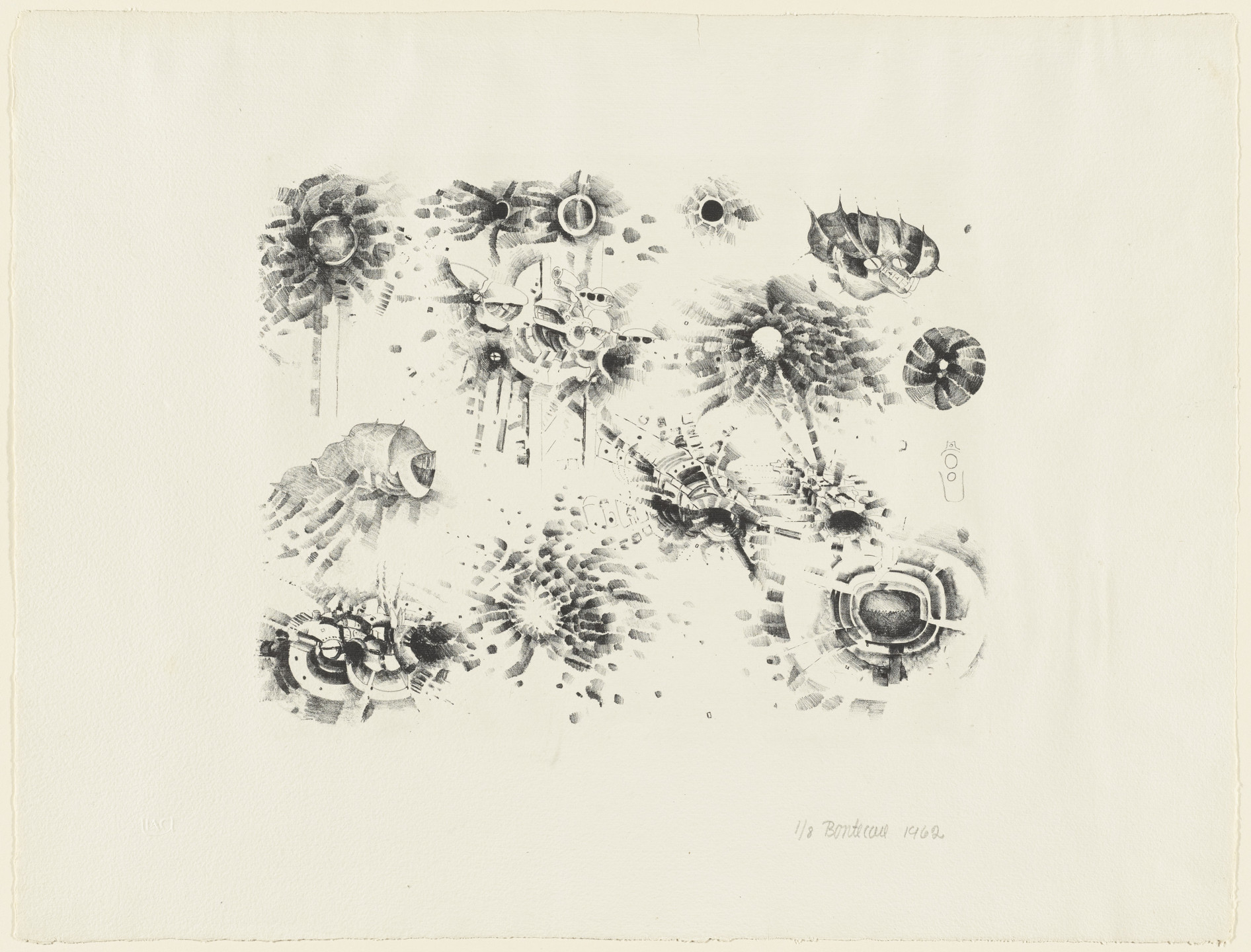 Lee Bontecou. First Stone. 1962