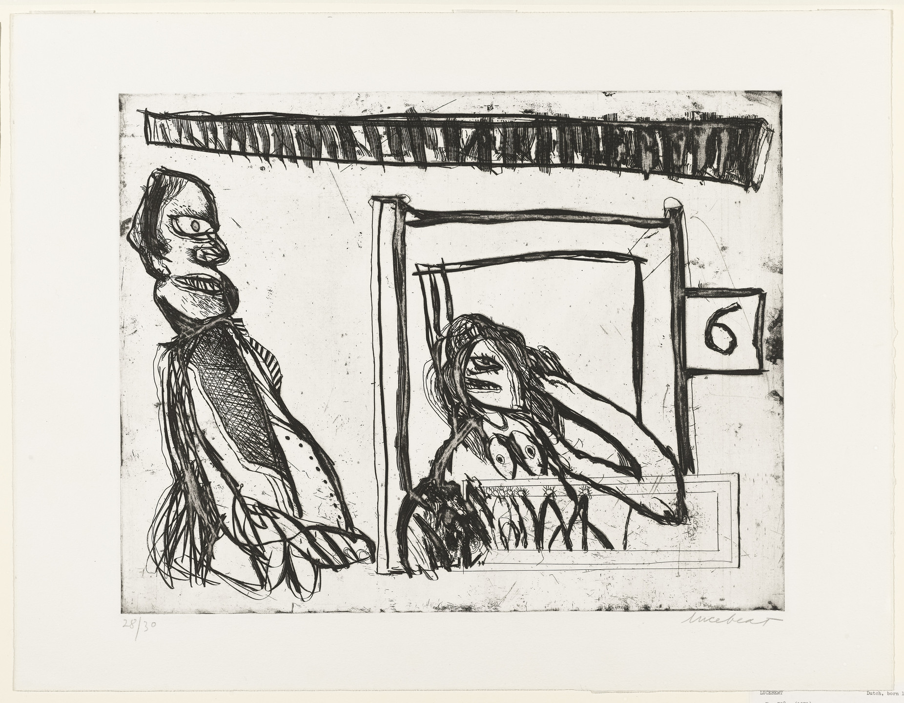 Lucebert. No. 398. (1971)