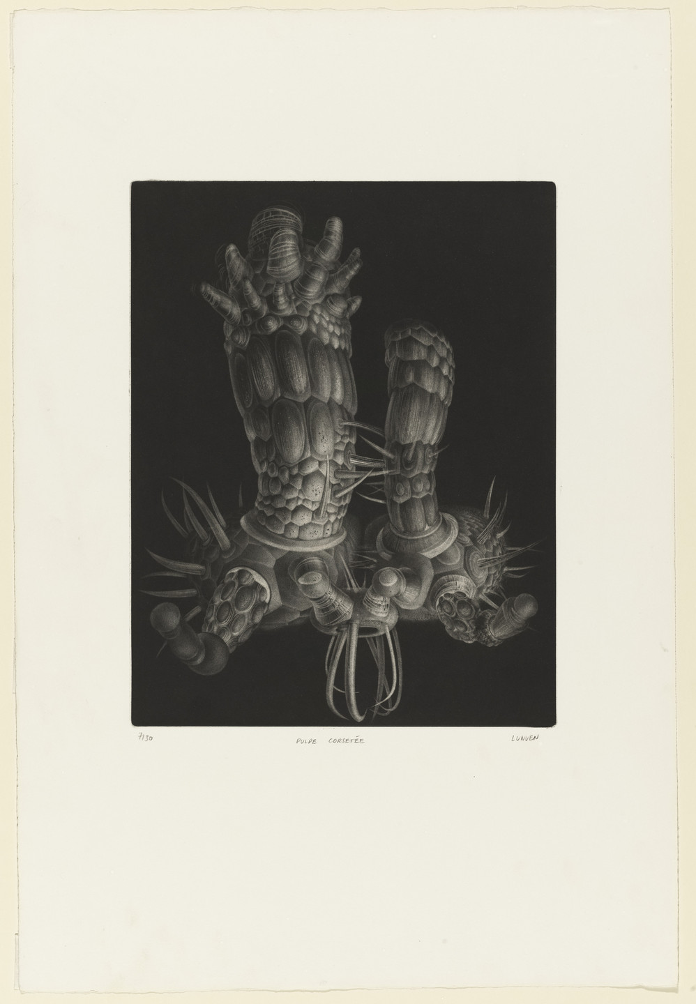 Francois Lunven. Corseted Pulp (Pulpe Corsetée). December 1963