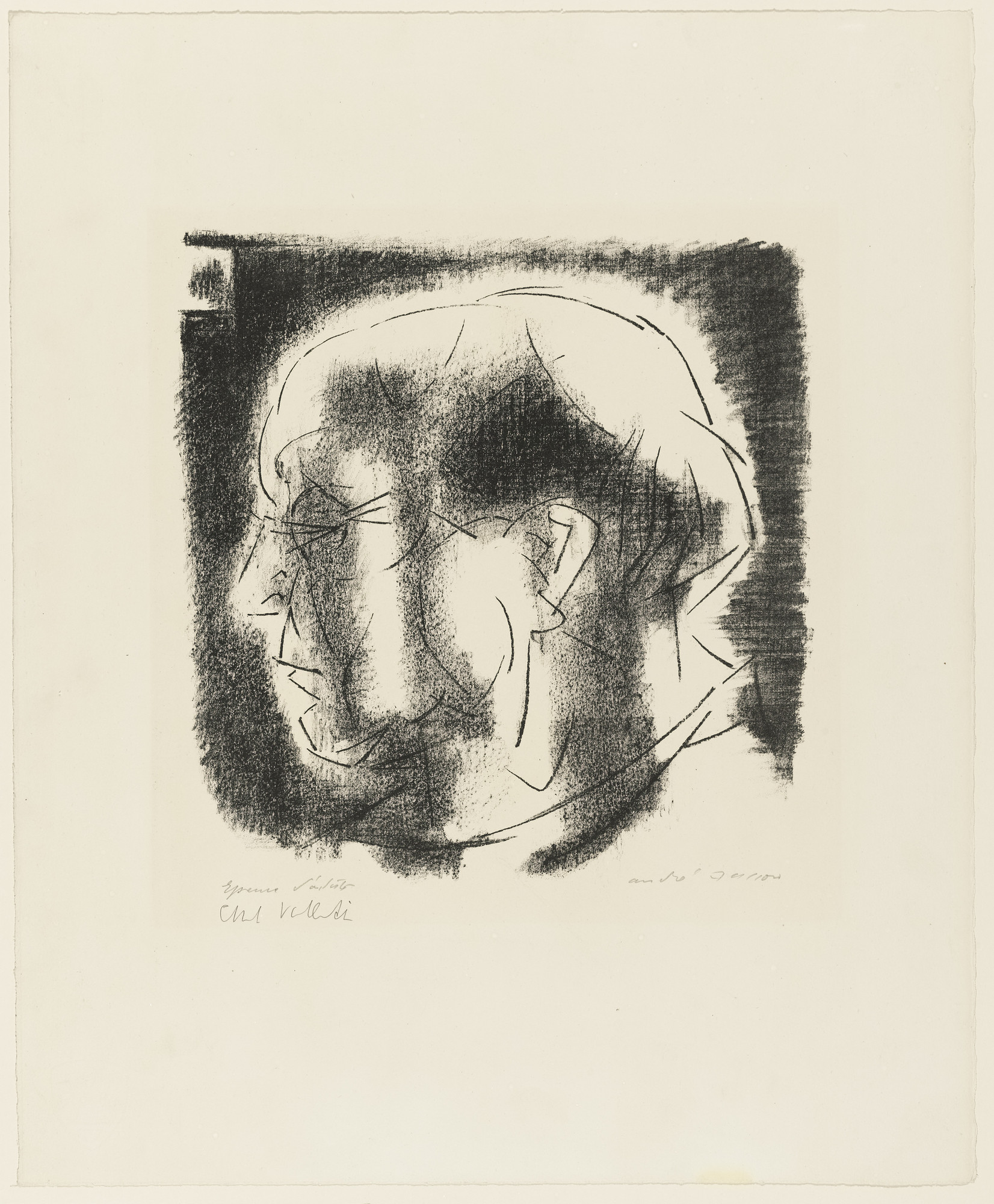 André Masson. Portrait of Curt Valentin