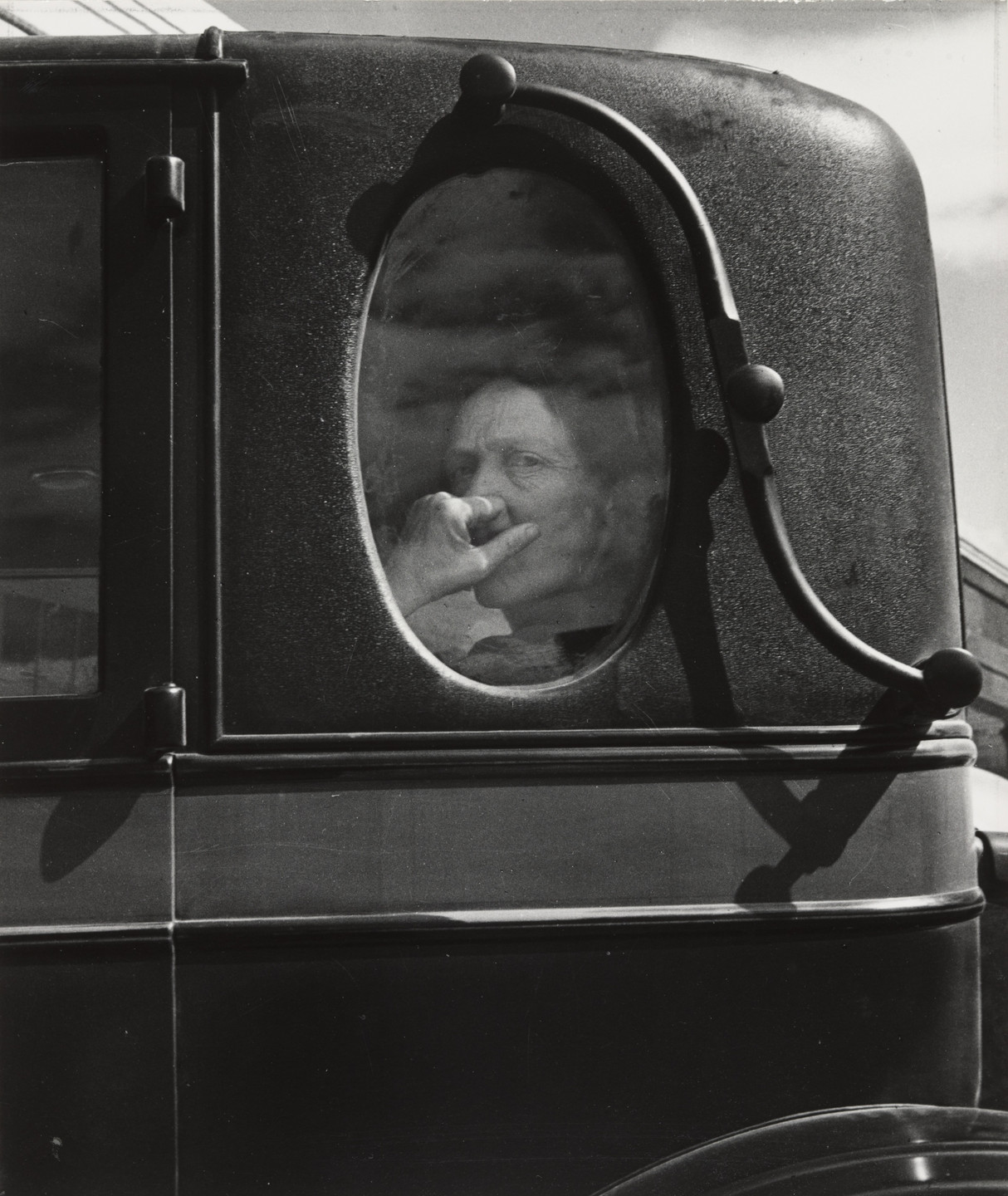 Dorothea Lange. Funeral Cortege, End of an Era in a Small Valley Town, California. 1938