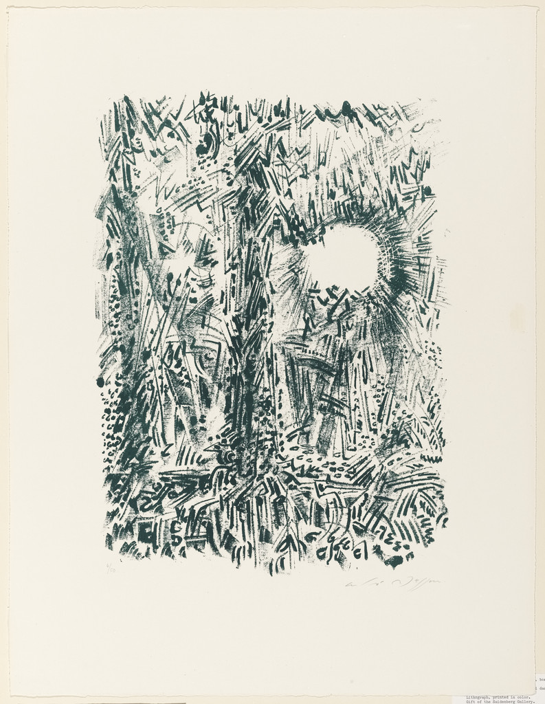 The Sun in the Forest, André Masson, 1959