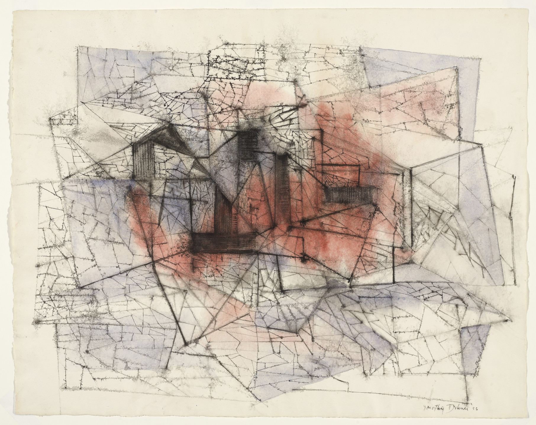 Dorothy Dehner. New City. 1953