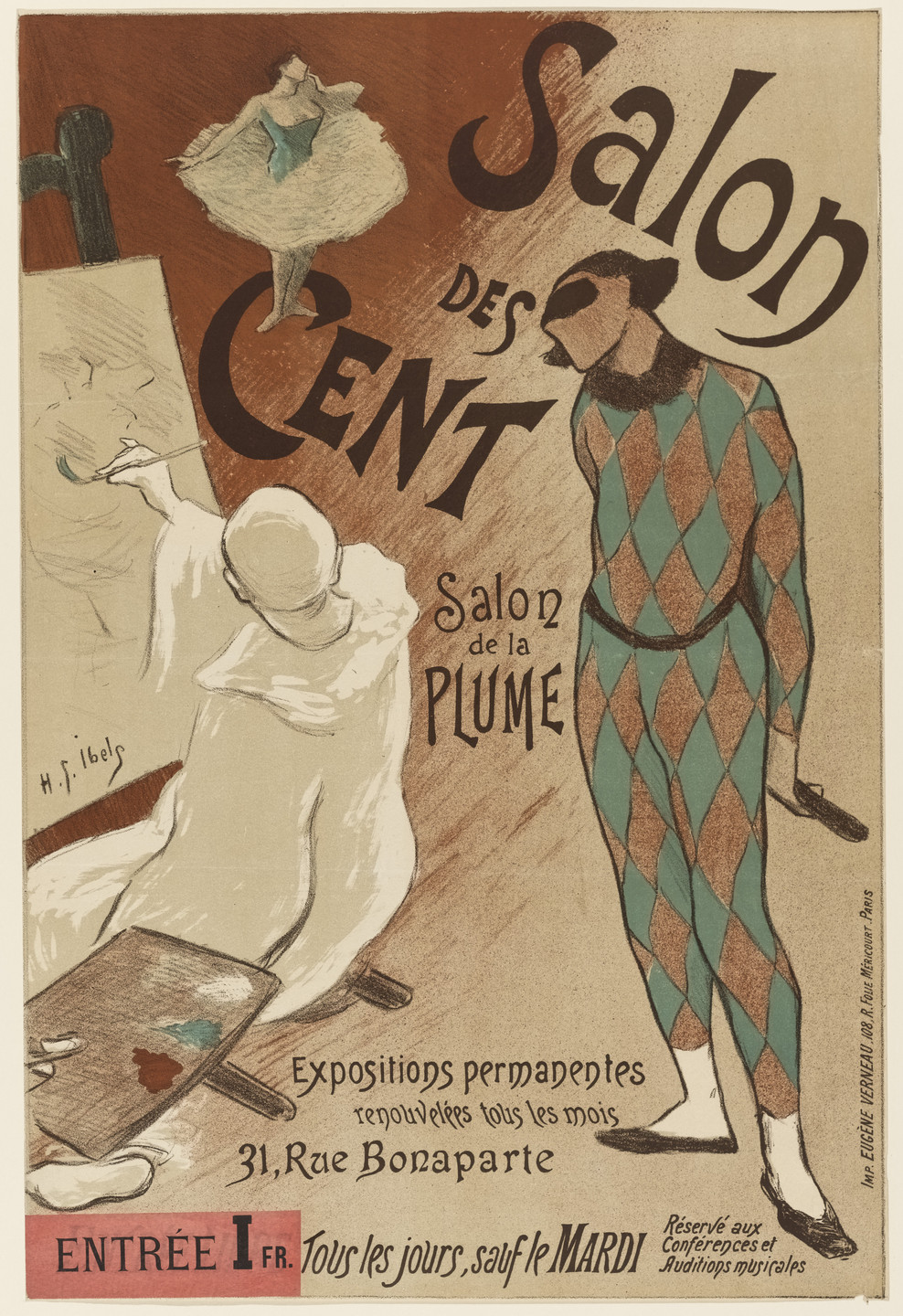 Henri-Gabriel Ibels. Salon des Cent. 1894