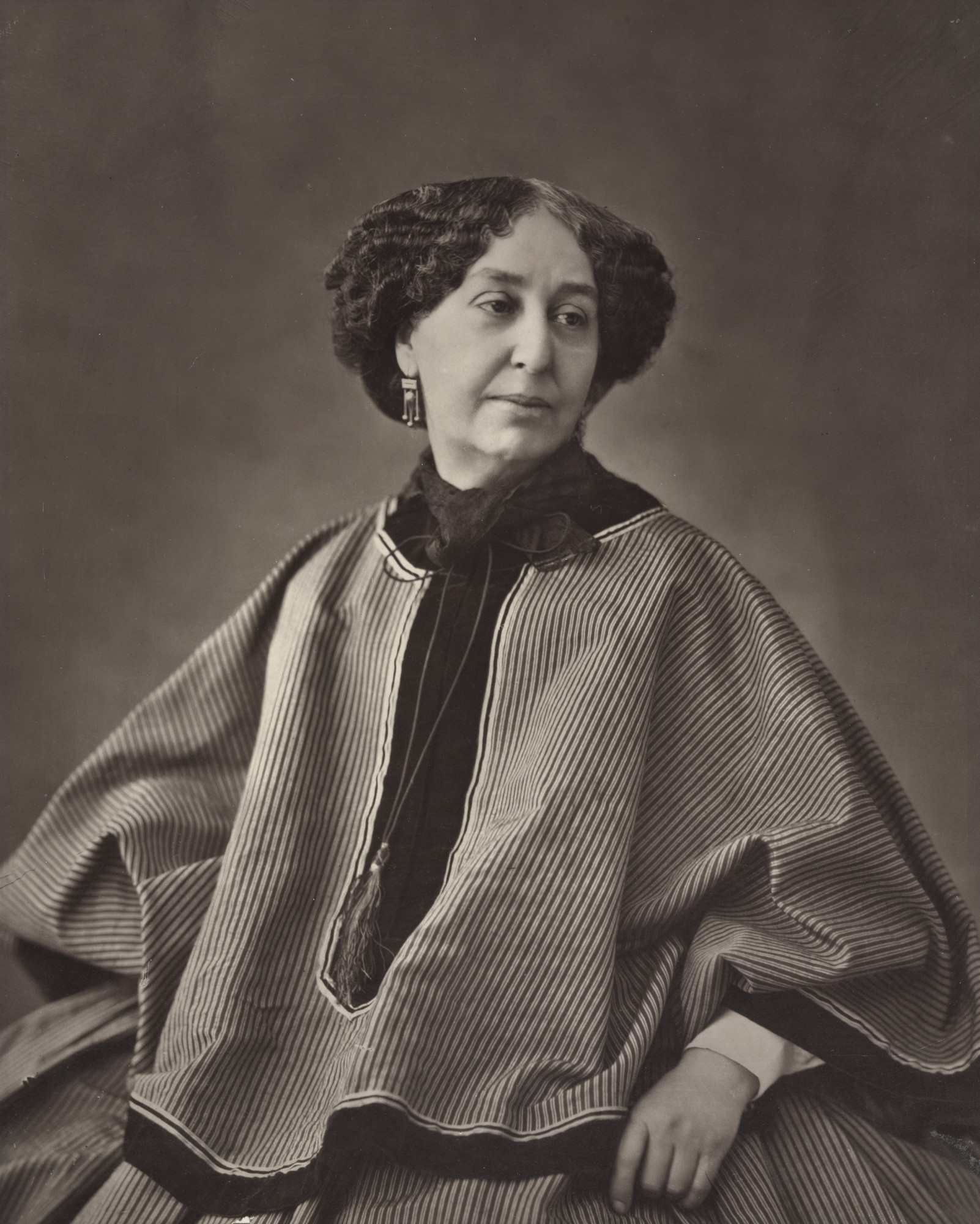 Nadar (Gaspard-Félix Tournachon). George Sand. c. 1864 | MoMA