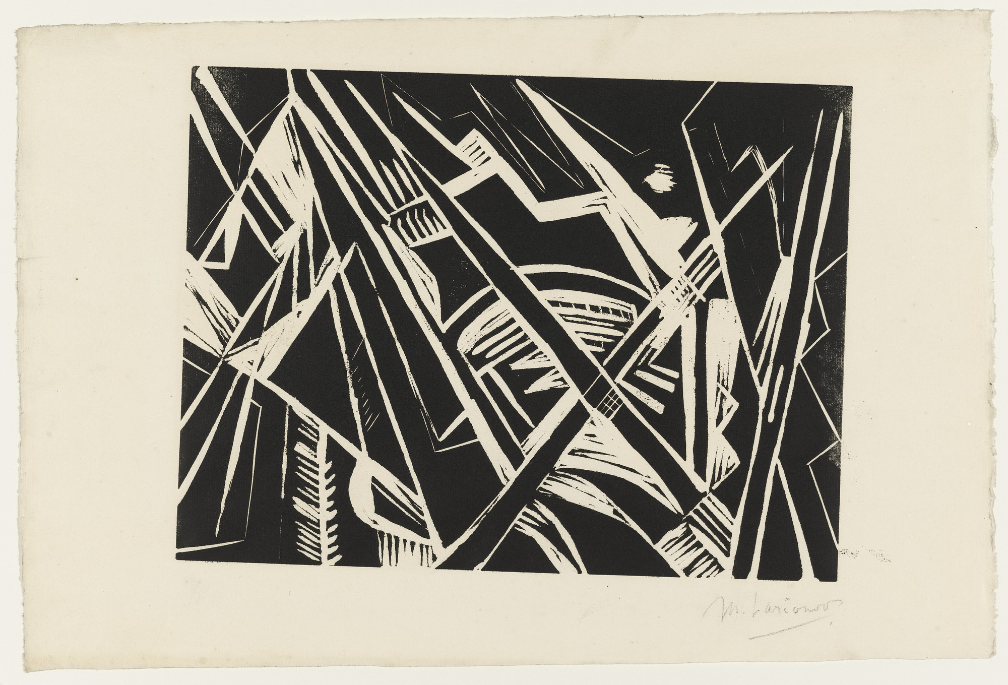Mikhail Larionov. Untitled. (1913-1914)