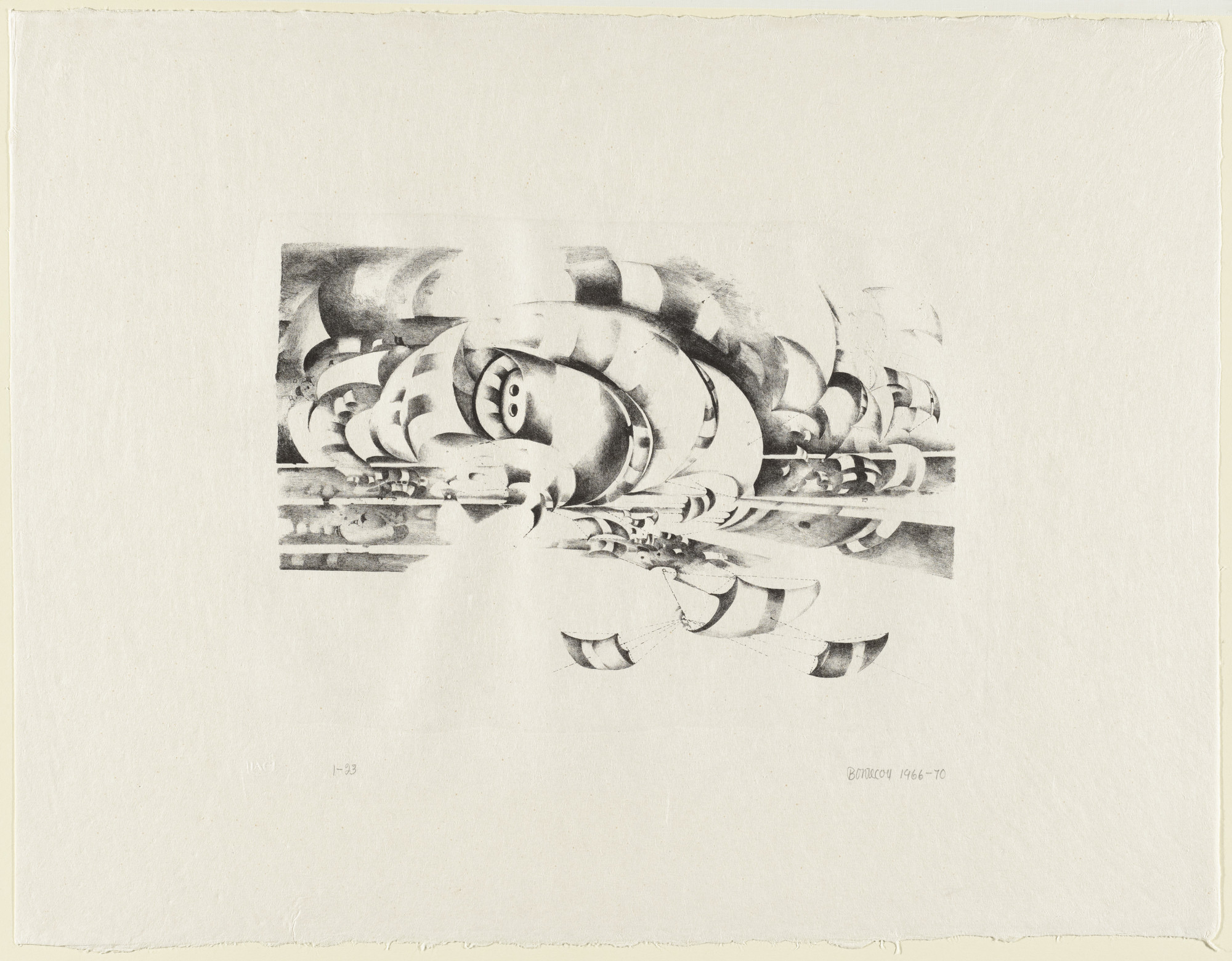 Lee Bontecou. Eleventh Stone