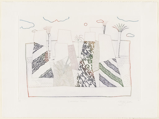 Decorated Towers from the series A Sculptor's Garden
