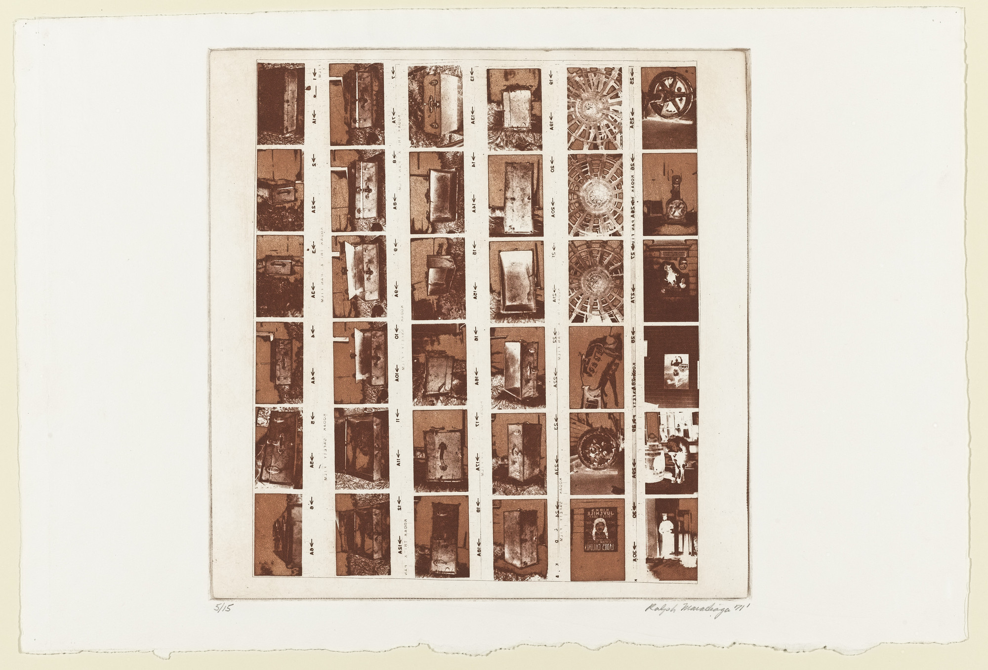 Ralph Maradiaga. Positive Print. 1971