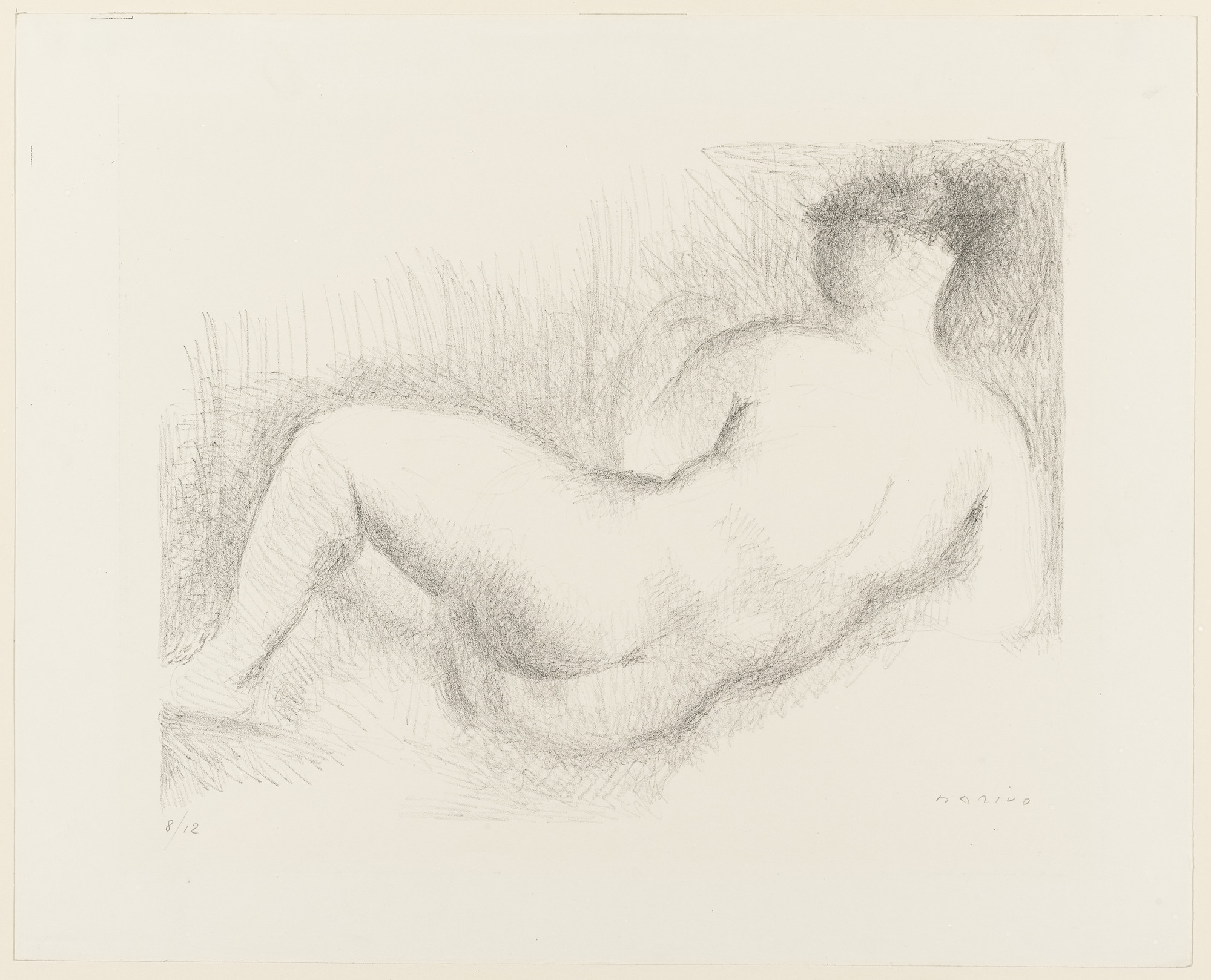 Marino Marini. Reclining Nude