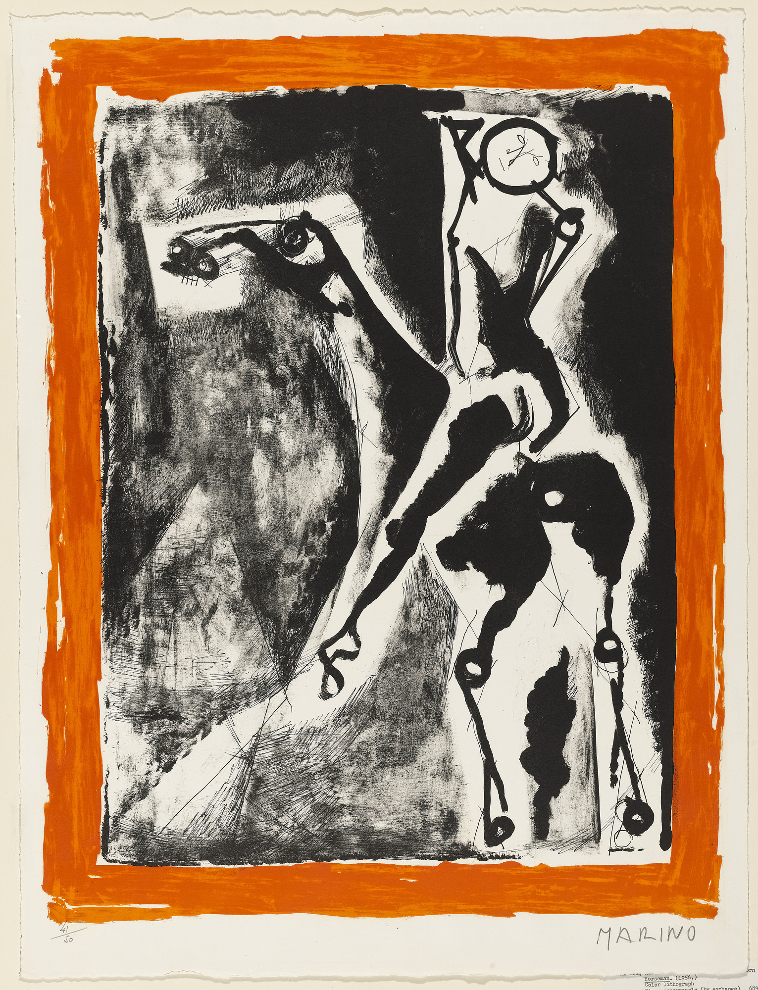 Marino Marini. Horseman