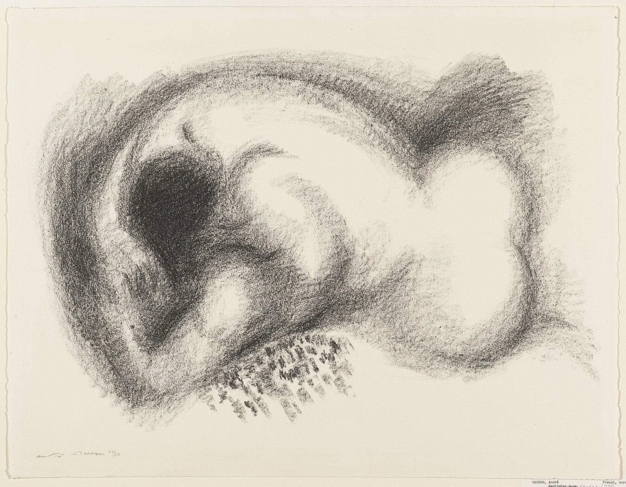 André Masson. Reclining Nude