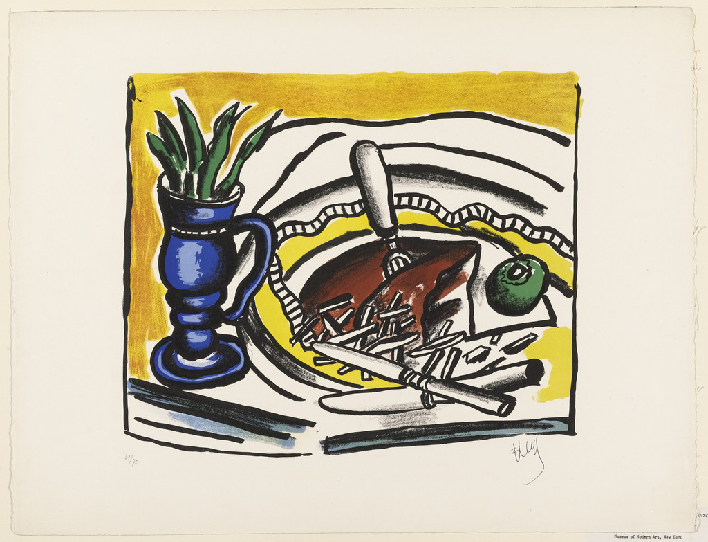 Still Life with Blue Vase