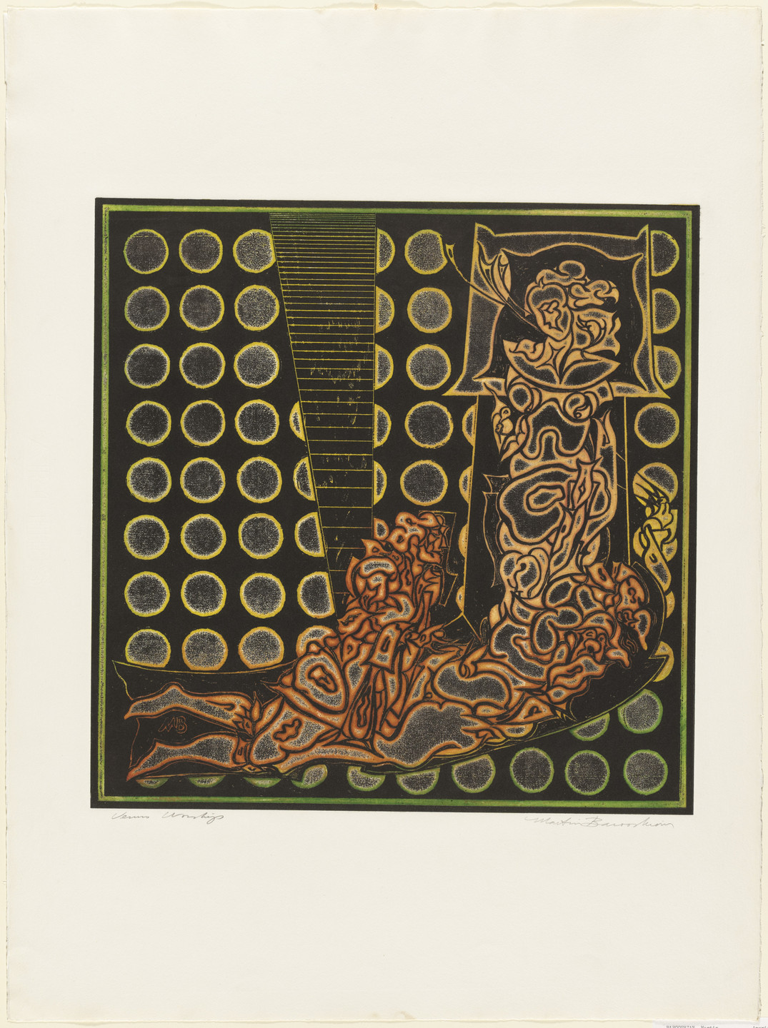 Martin Barooshian. Venus Worship. 1965