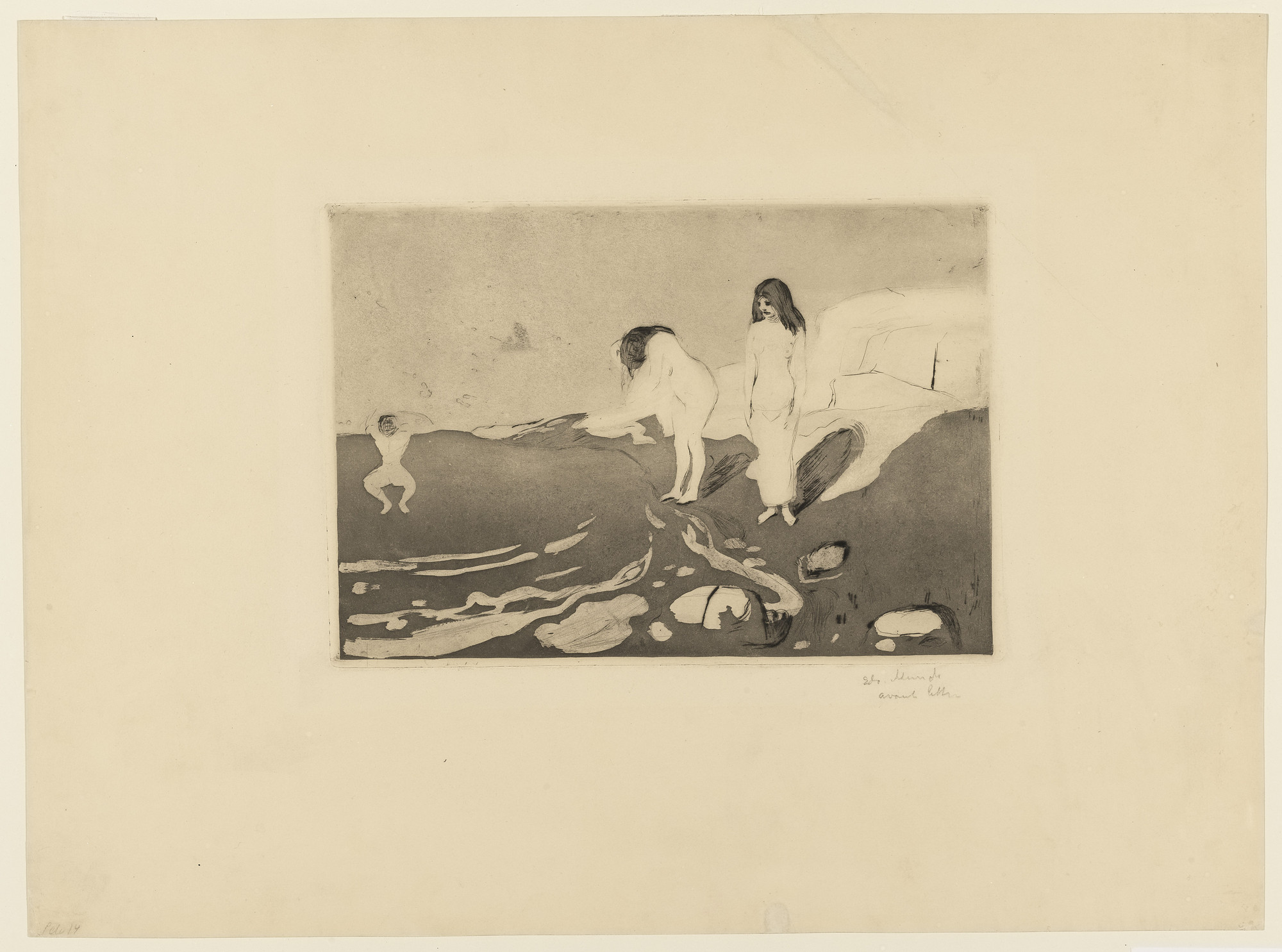Edvard Munch. Women Bathing ( Badende kvinner )