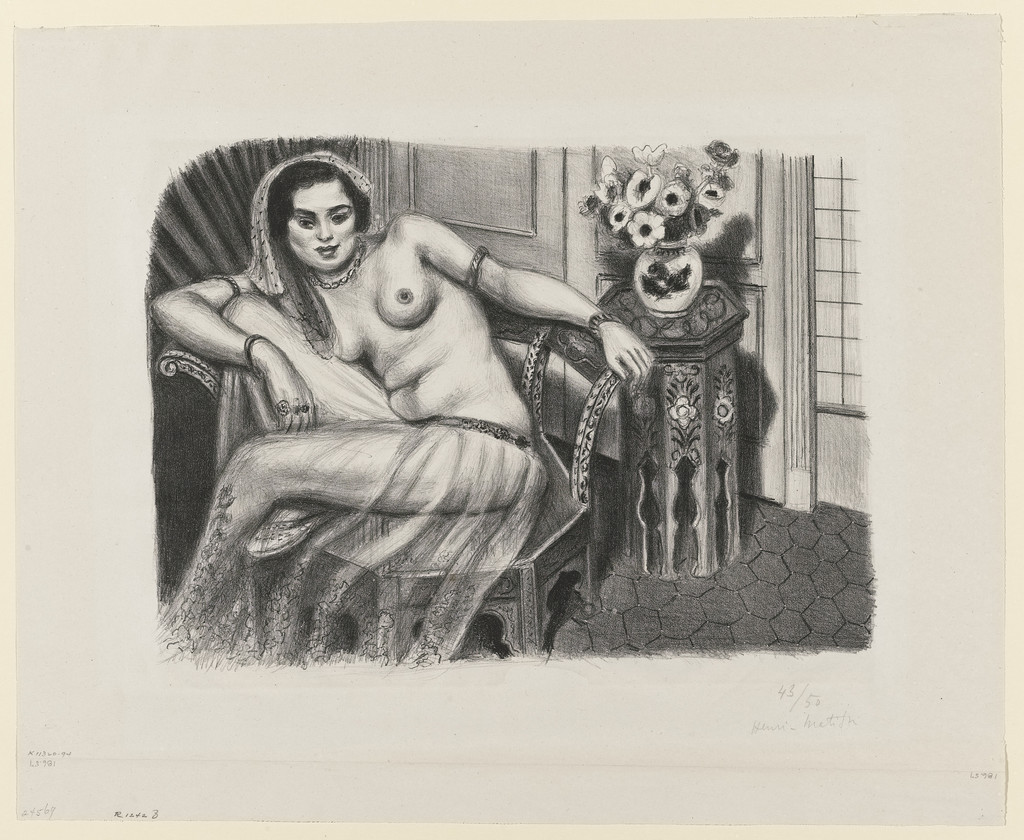 Hindu in a Voille Skirt (Hindoue à la jupe de tulle)