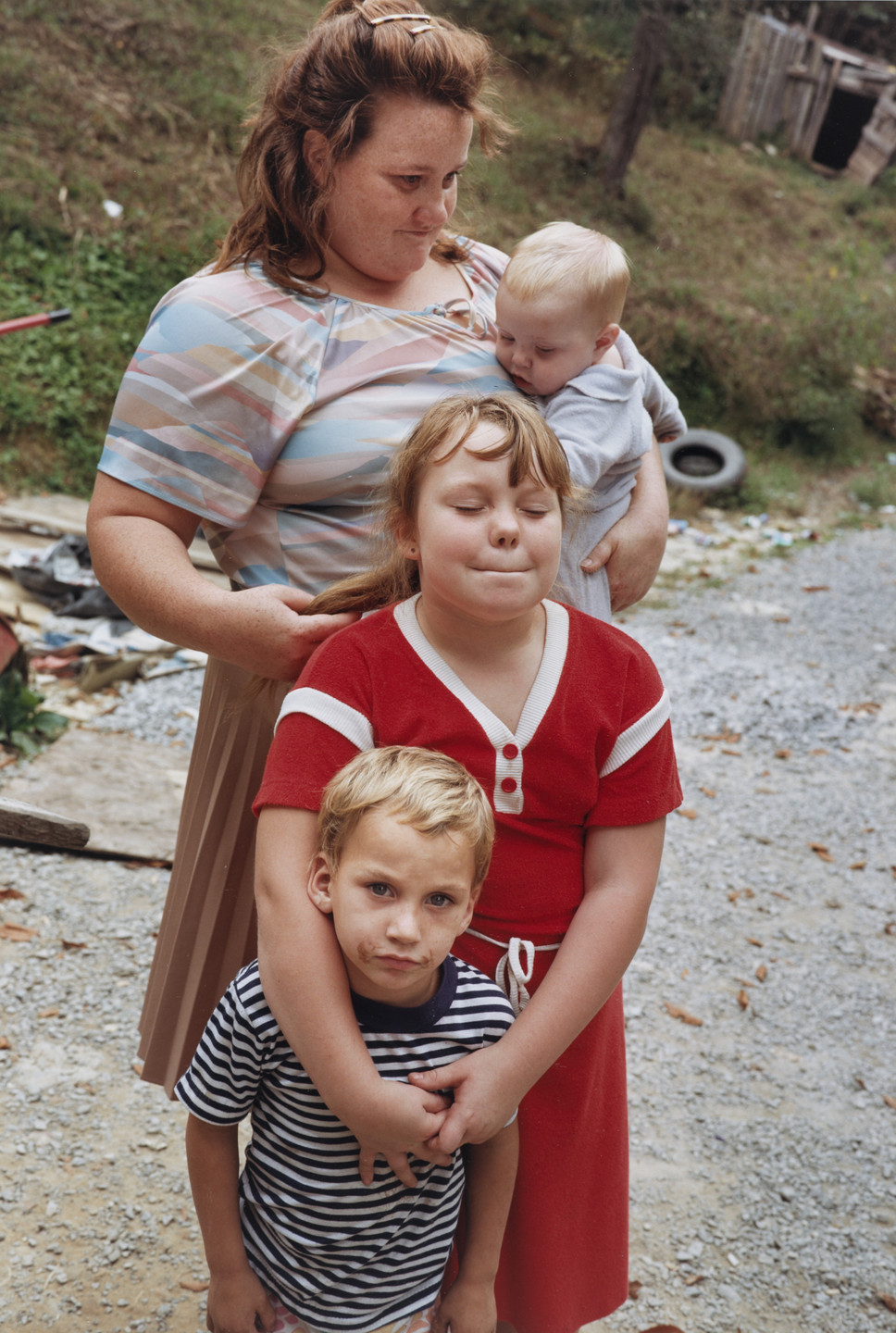 Sheron Rupp. Mother with Children, Harlan County, Kentucky. 1990