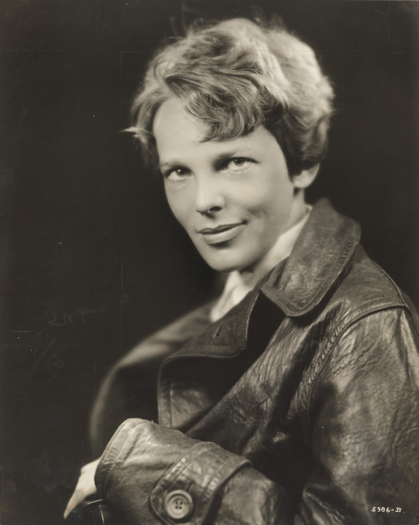 A Recent Portrait of Miss Earhart