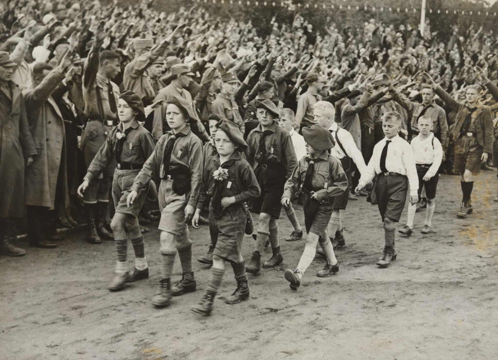 "Hitler Takes Another Leaf from Mussolini Book: Boy Nazis"