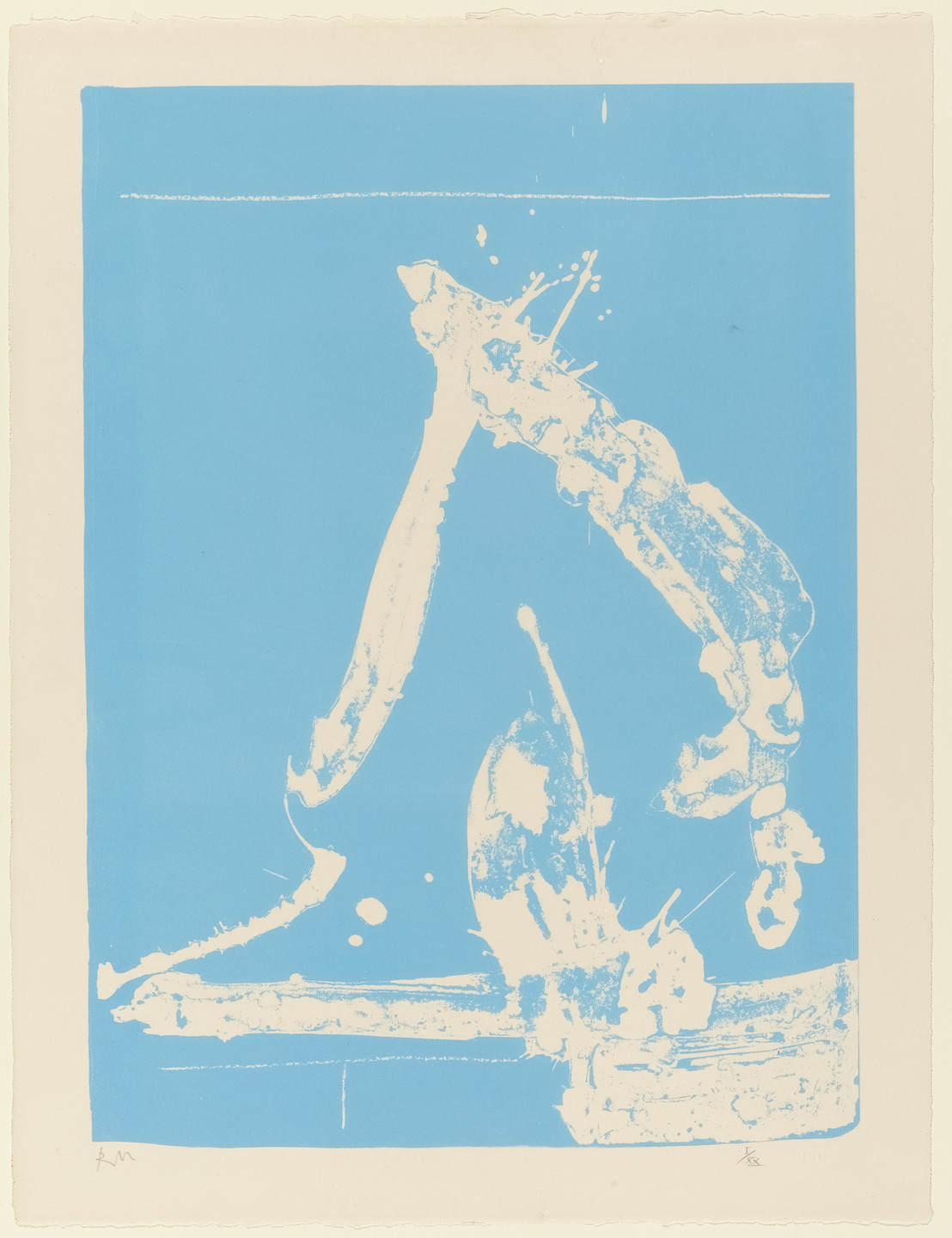 Robert Motherwell. Untitled from 9. 1966, published 1967