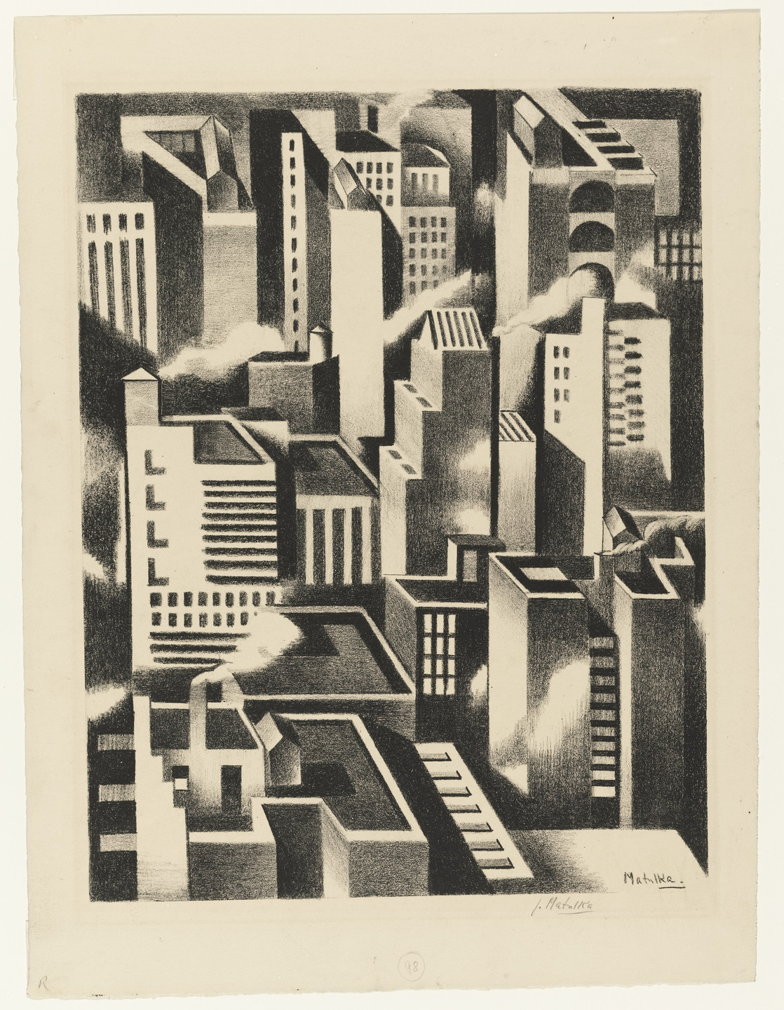 Jan Matulka. New York. (1924)