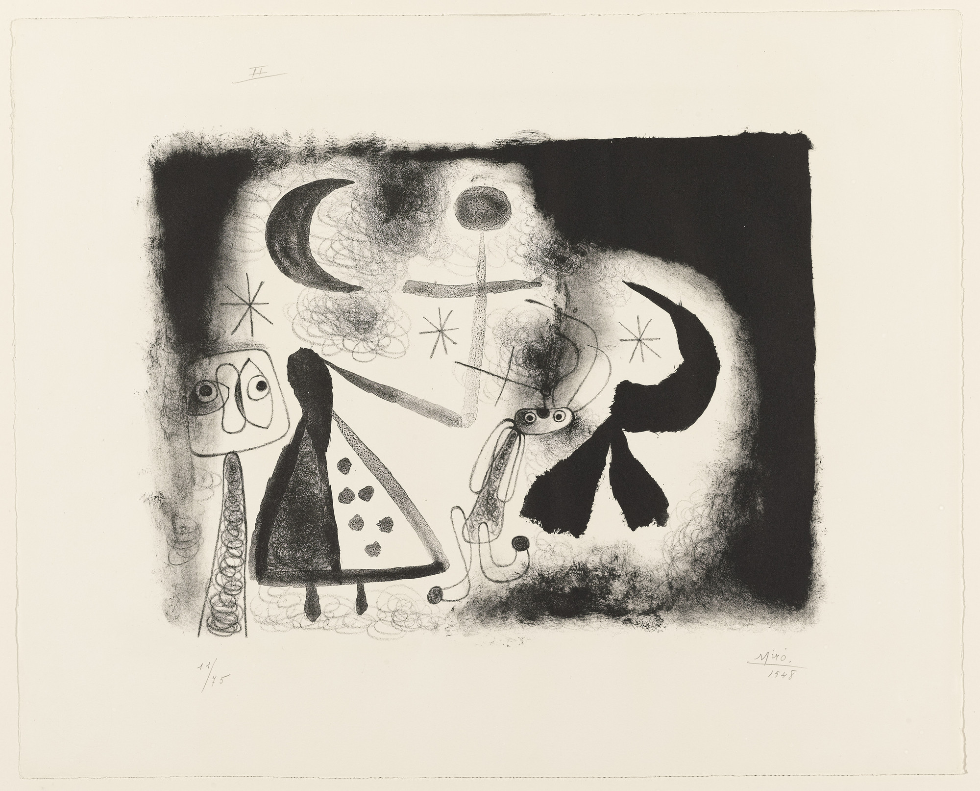 Joan Miró. Plate 2 from Album 13