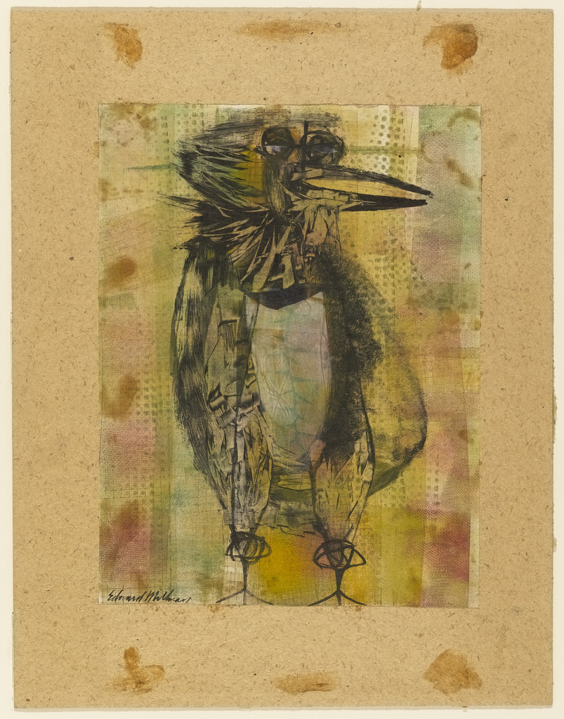 Bird in a Transparent Cage, Edward Millman, 1952