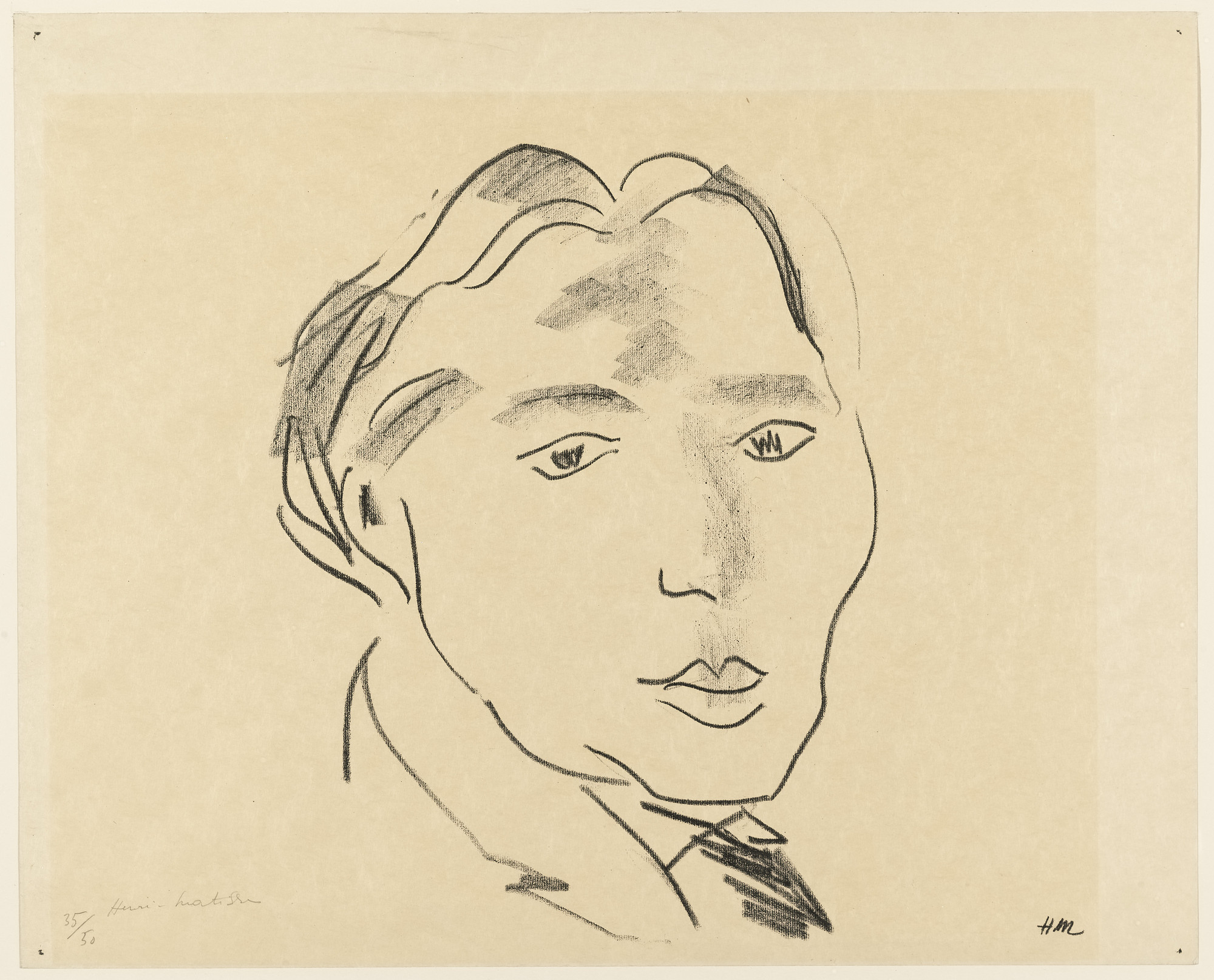Henri Matisse. Cortot (worldly) (Cortot (mondain))