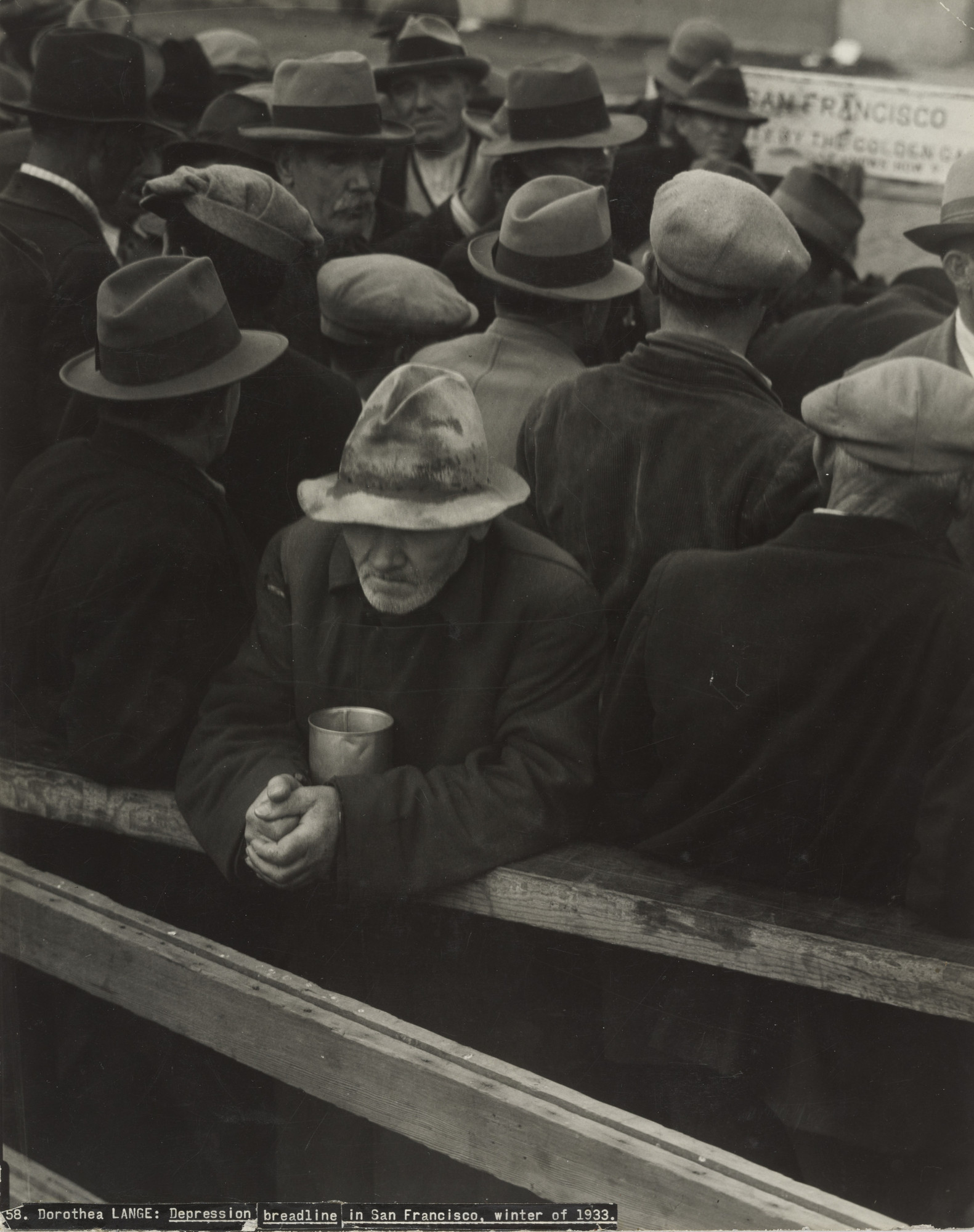 Dorothea Lange. White Angel Bread Line, San Francisco