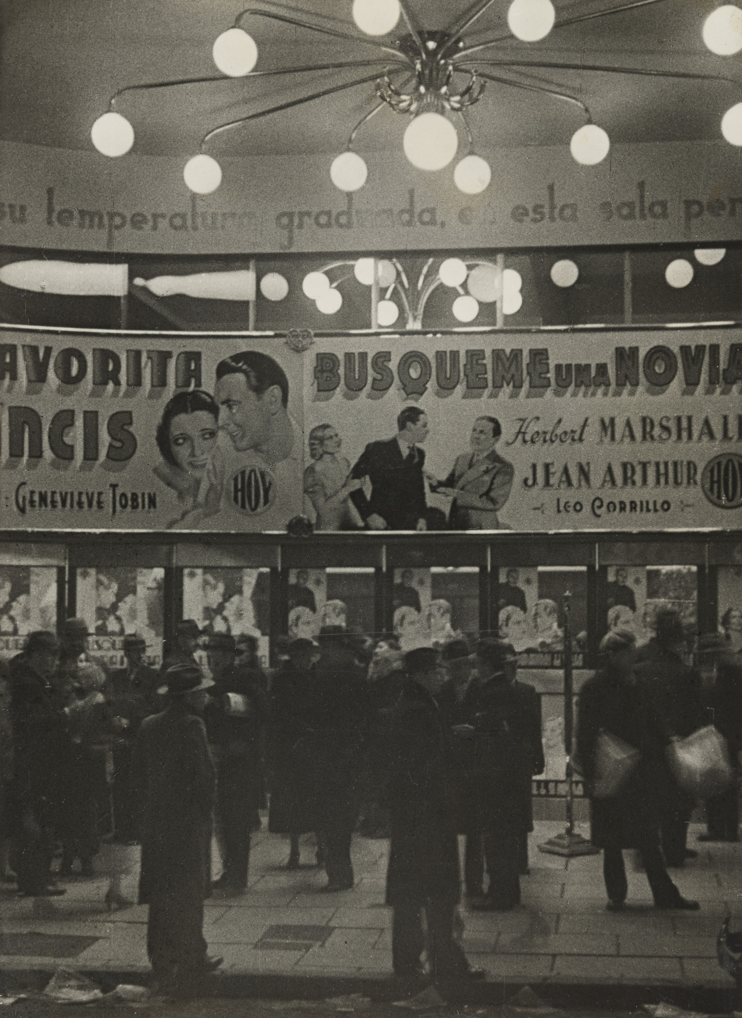 Horacio Coppola Night Scene Movie Theater 1936 Moma Horacio Coppola Night Scene Movie Theater 1936 Moma