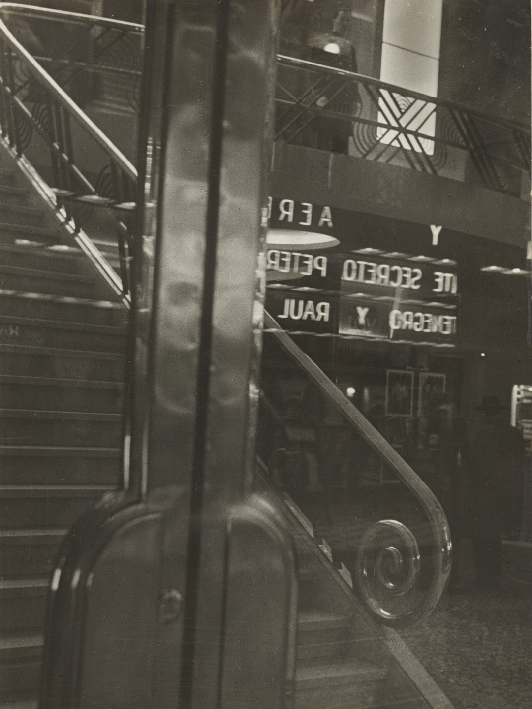 Horacio Coppola. Night Scene. Movie Theater. 1936